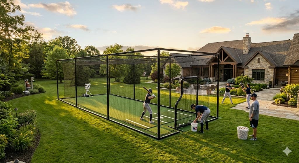 Baseball field diamond