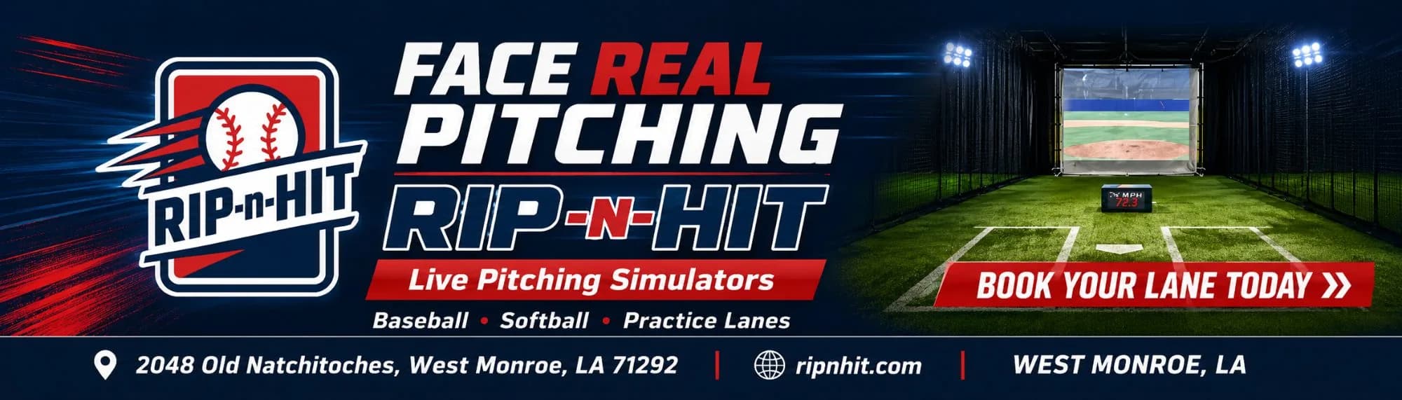 Rip-n-Hit batting cage facility