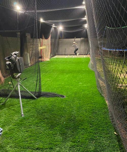 Outdoor Batting Cage in Gilbert, AZ — Pitching Machine & Lighted