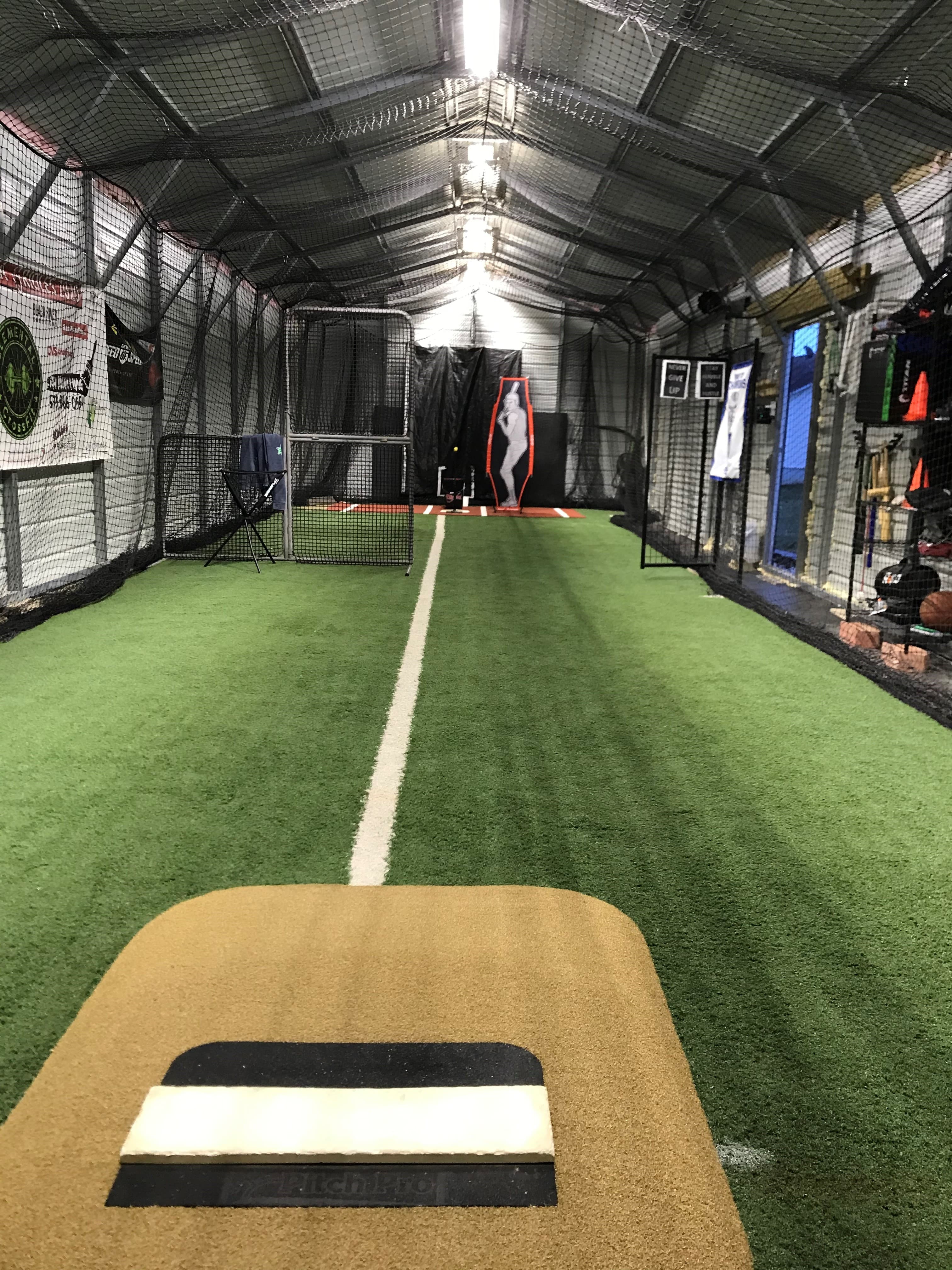 Indoor Batting Cage in Farmington, MO — Pitching Machine & Lighted - Batting cage rental in Farmington, MO