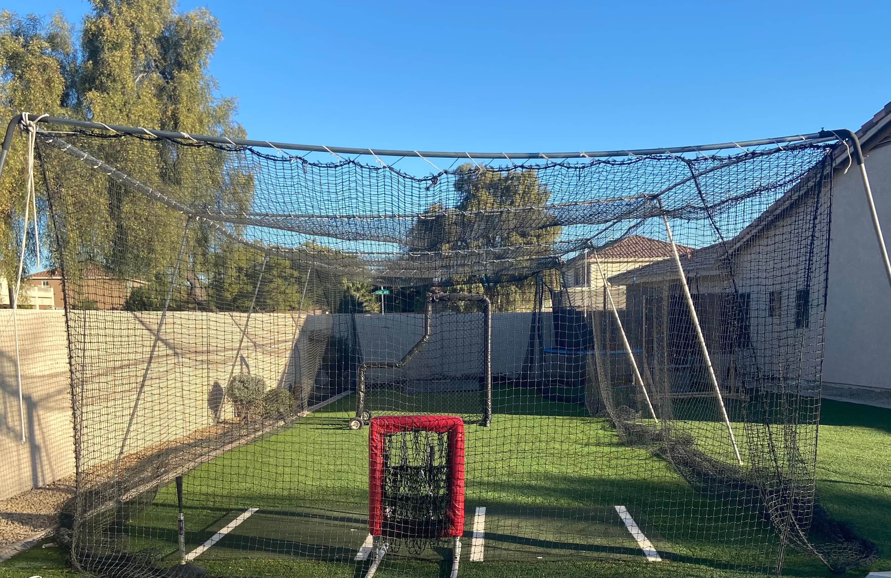 Outdoor Batting Cage in Litchfield Park, AZ — Turf & Baseball photo 2
