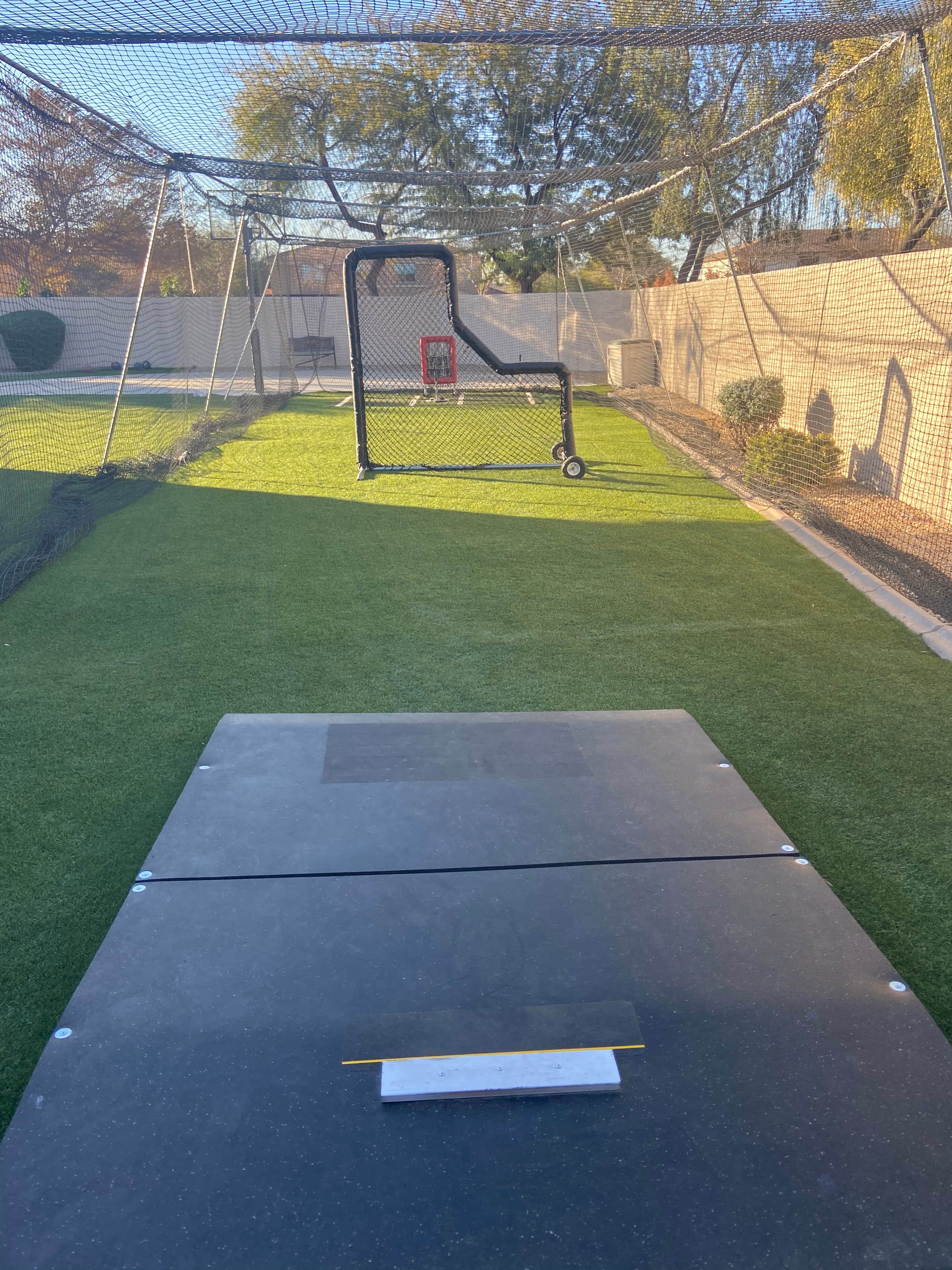 Outdoor Batting Cage in Litchfield Park, AZ — Turf & Baseball