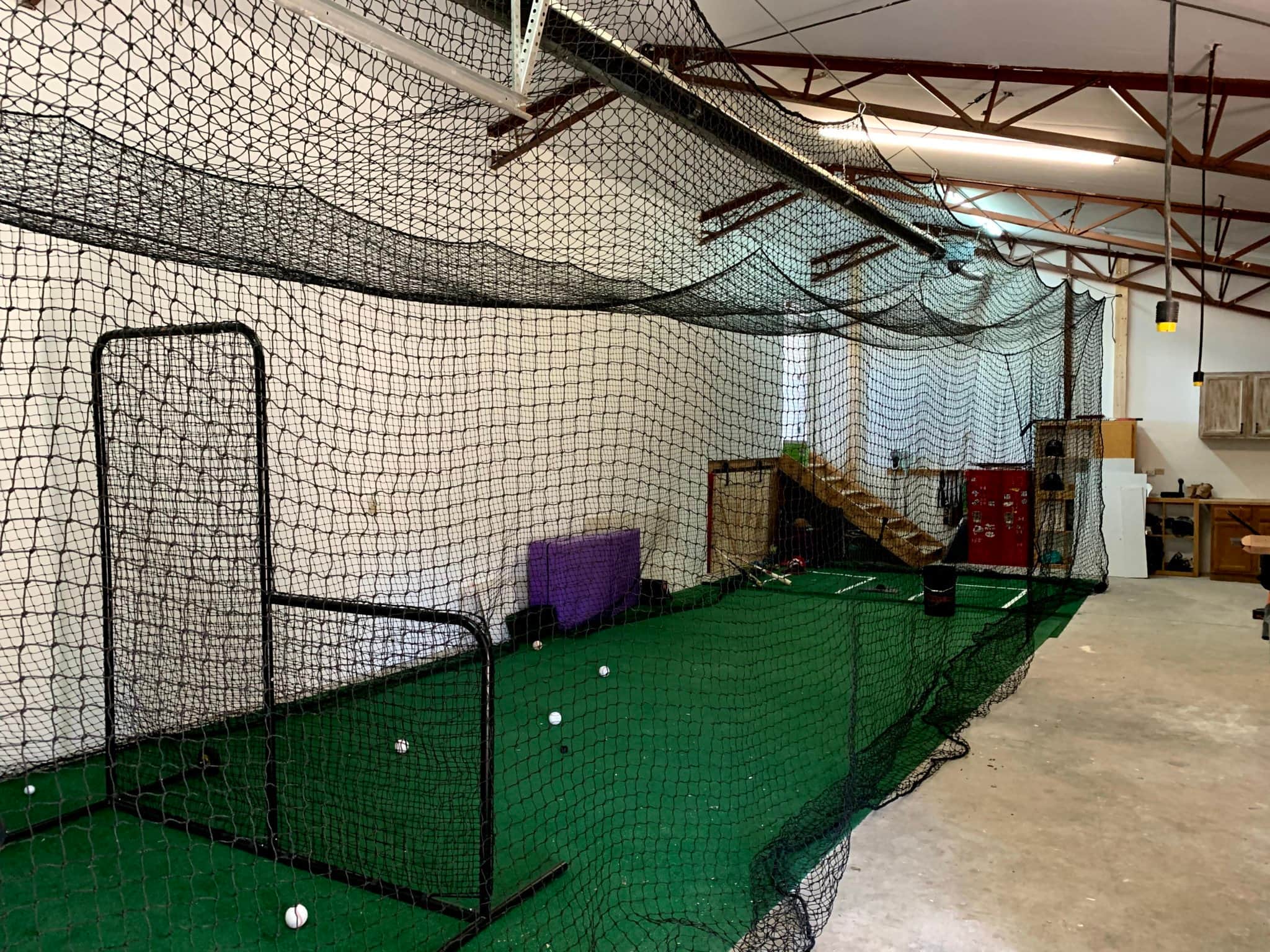 Peak View Ranch Batting Cage and Infield in Parker, CO