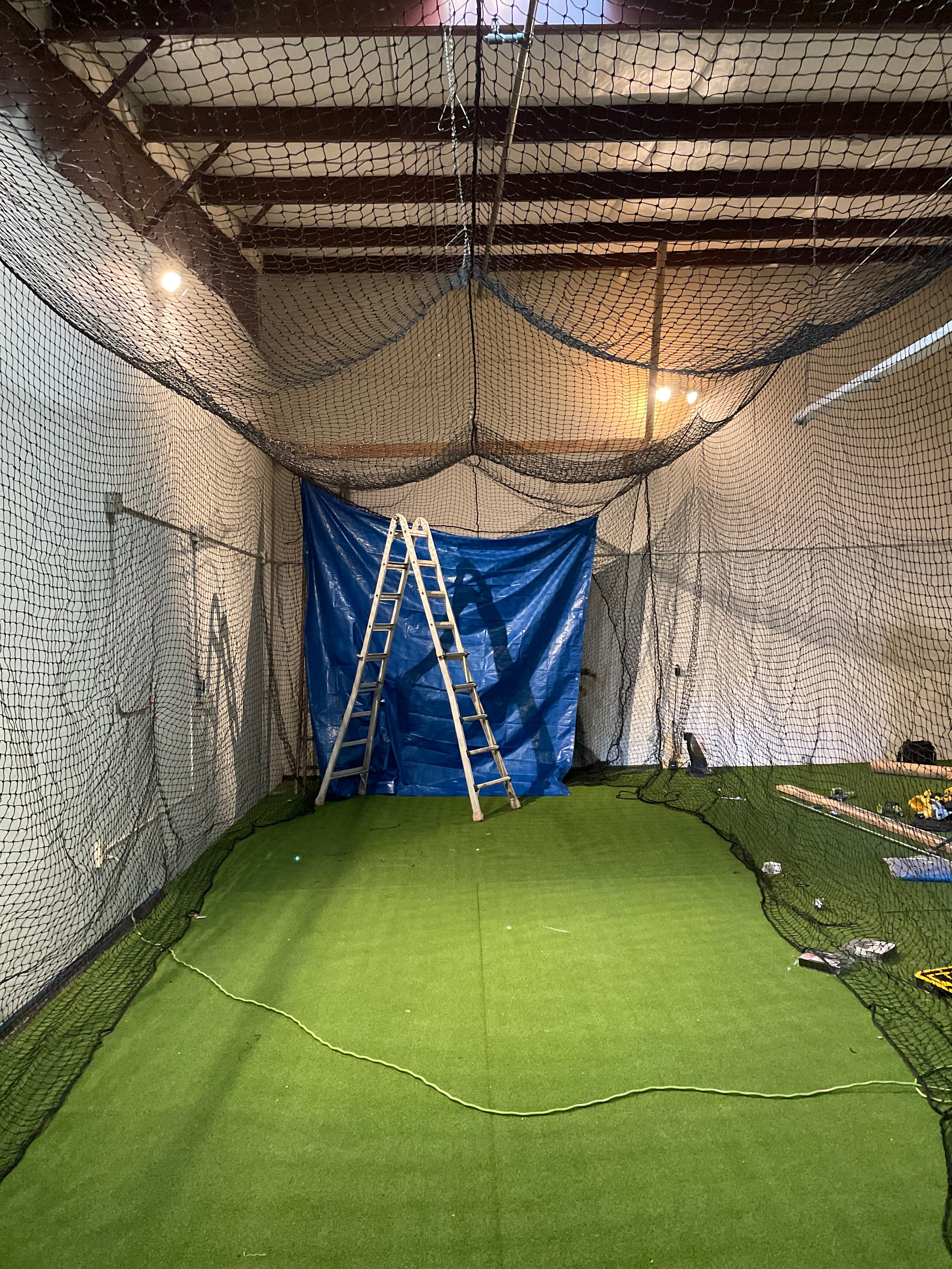 Covered Batting Cage in Carson City, NV — Pitching Machine & Lighted - Batting cage rental in Carson City, NV