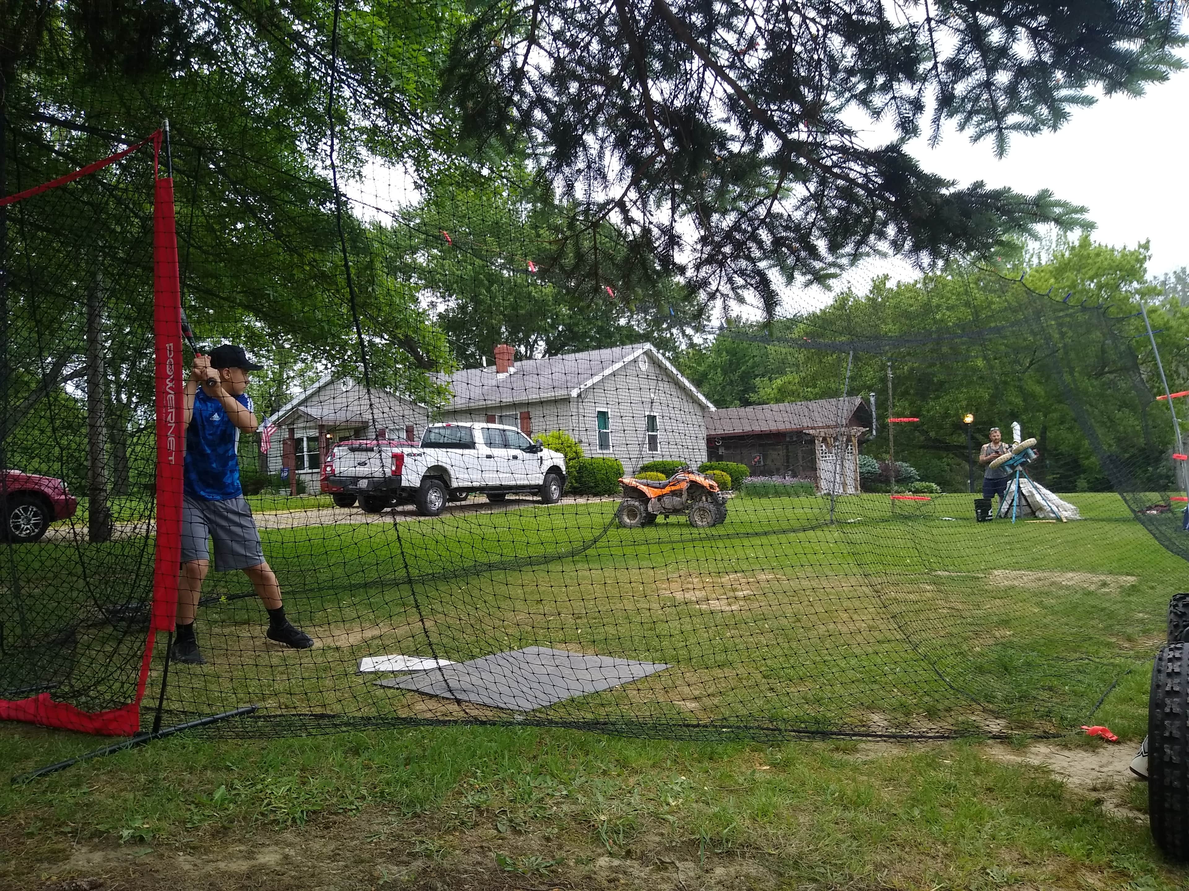 Outdoor Batting Cage in Geneva, OH — Pitching Machine & Baseball - photo 3