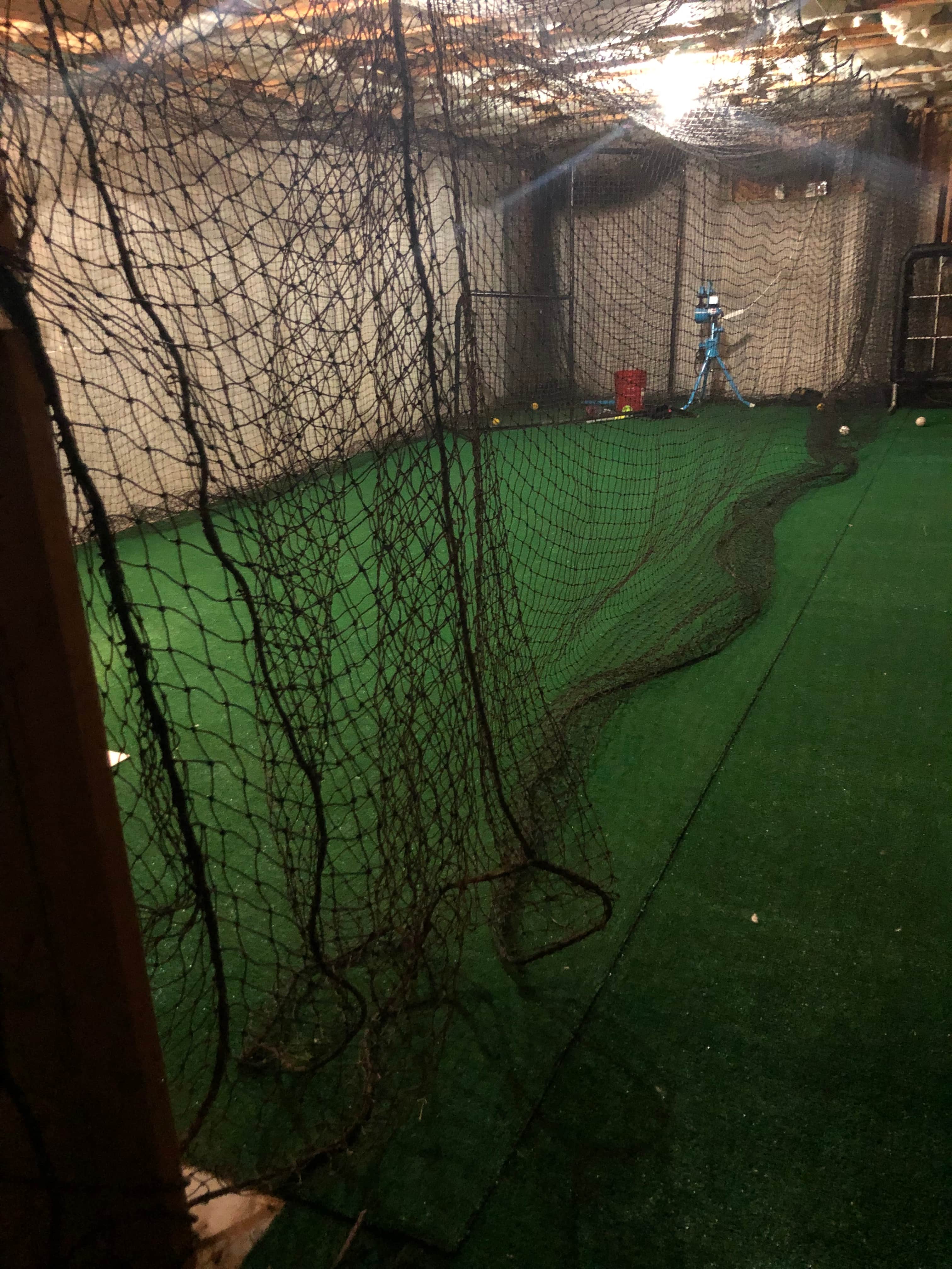Indoor Batting Cage in Acworth, GA — Pitching Machine & Lighted