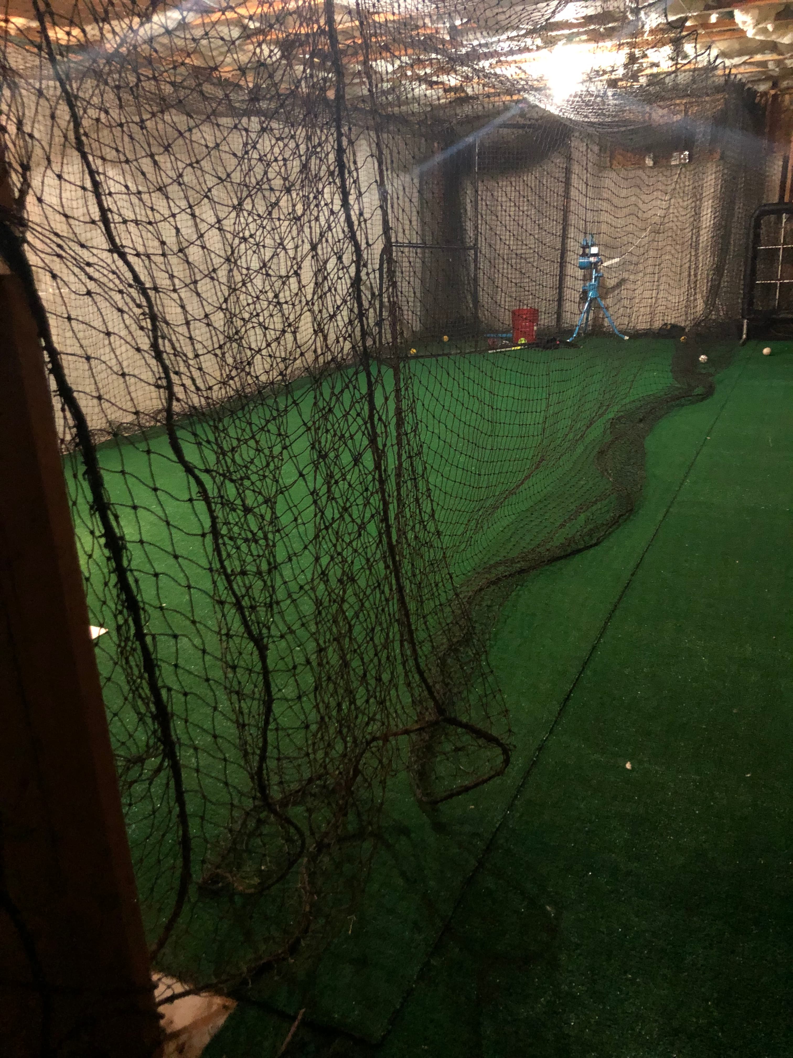 Indoor Batting Cage in Acworth, GA — Pitching Machine & Lighted - Batting cage rental in Acworth, GA