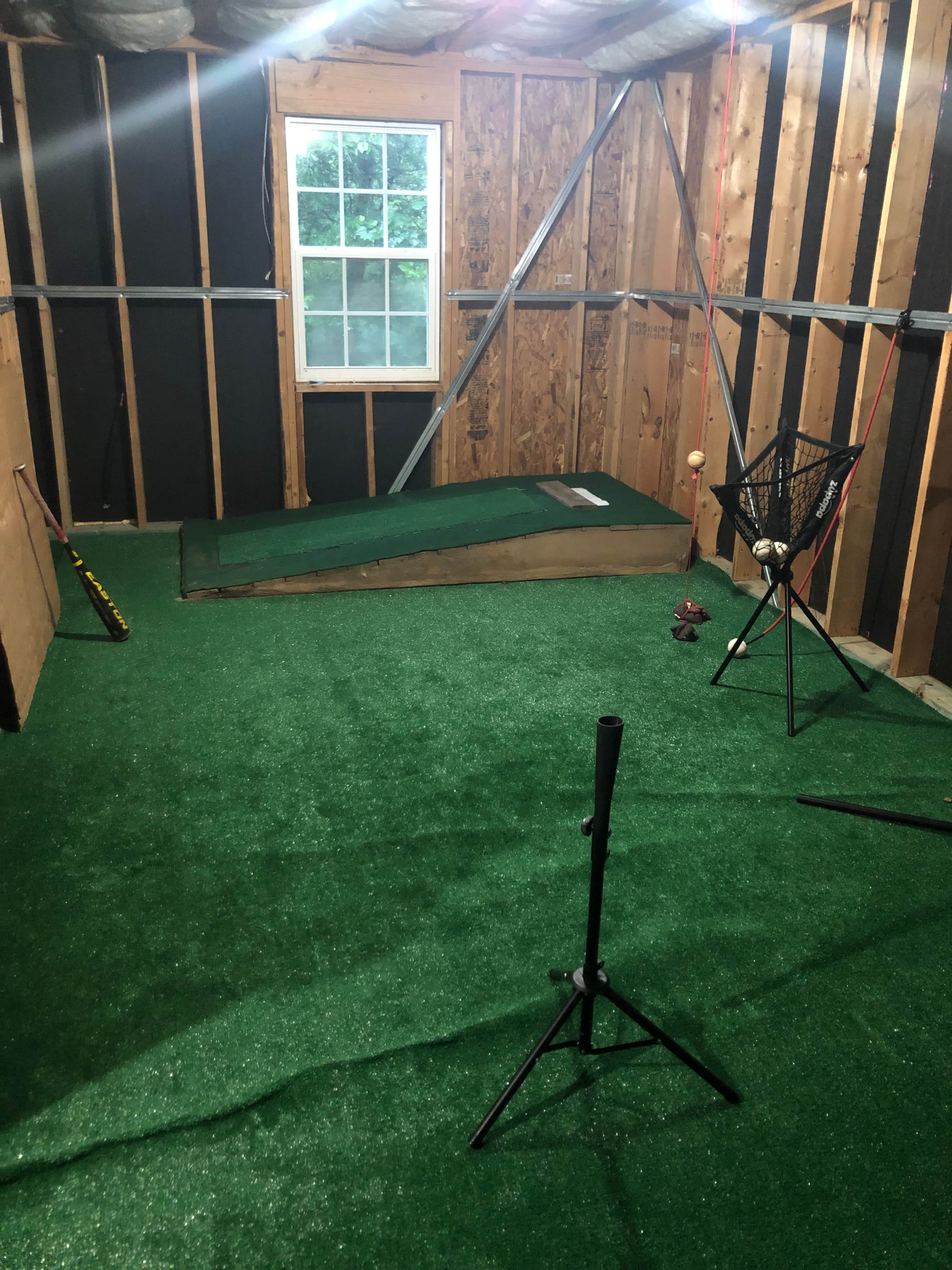 Indoor Batting Cage in Acworth, GA — Pitching Machine & Lighted photo 2
