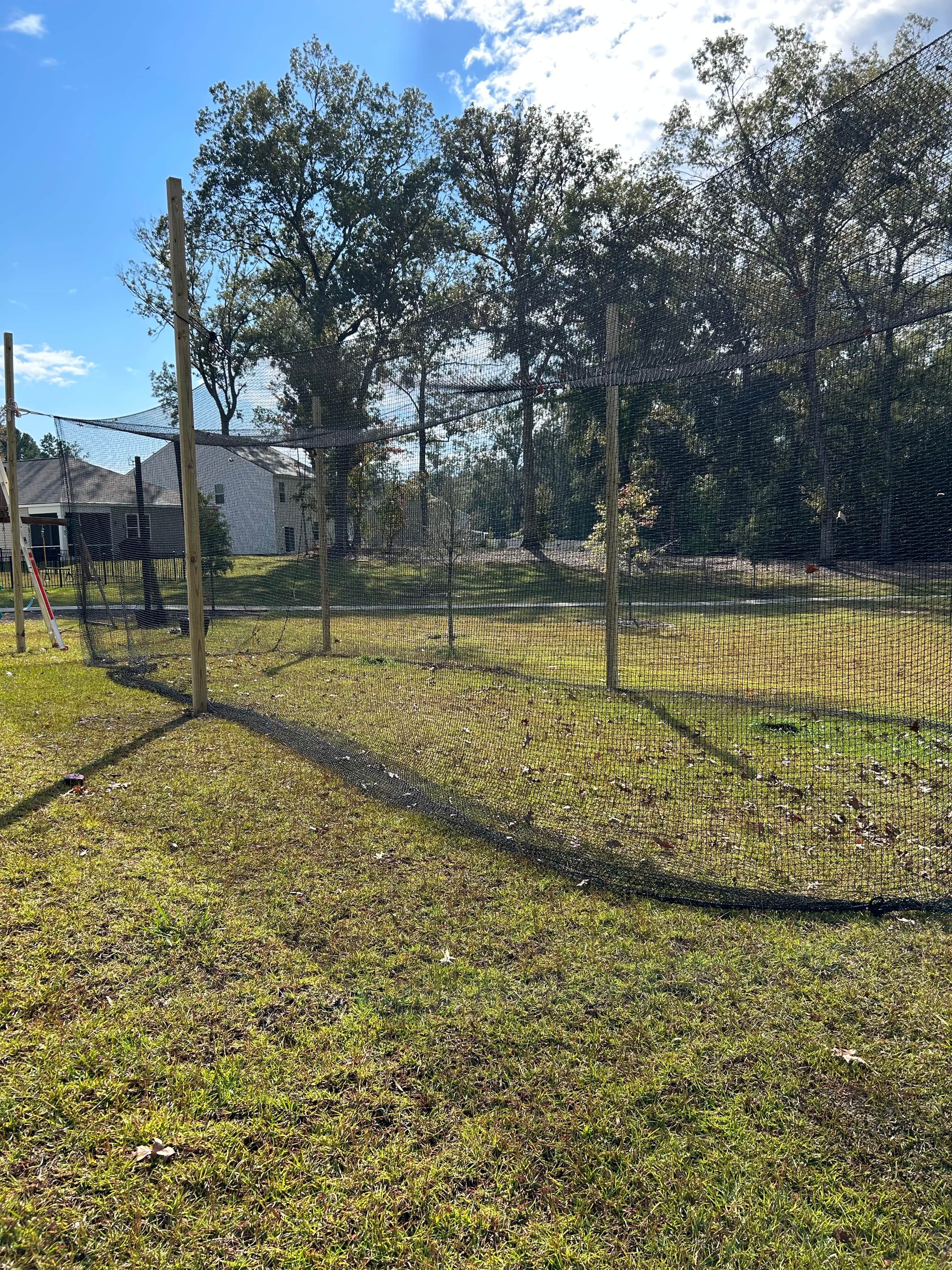 Outdoor Batting Cage in Bluffton, SC — Turf & Baseball
