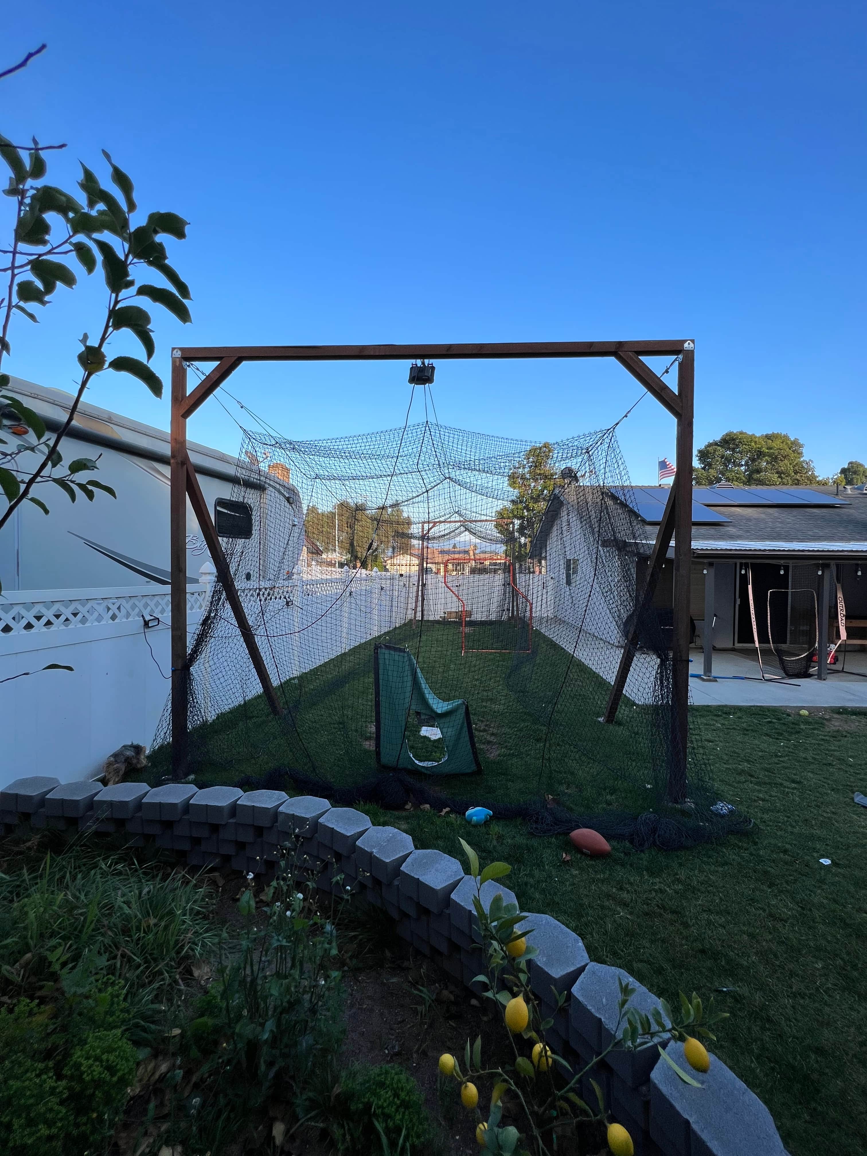 Outdoor Batting Cage in Santa Maria, CA — Lighted & Baseball