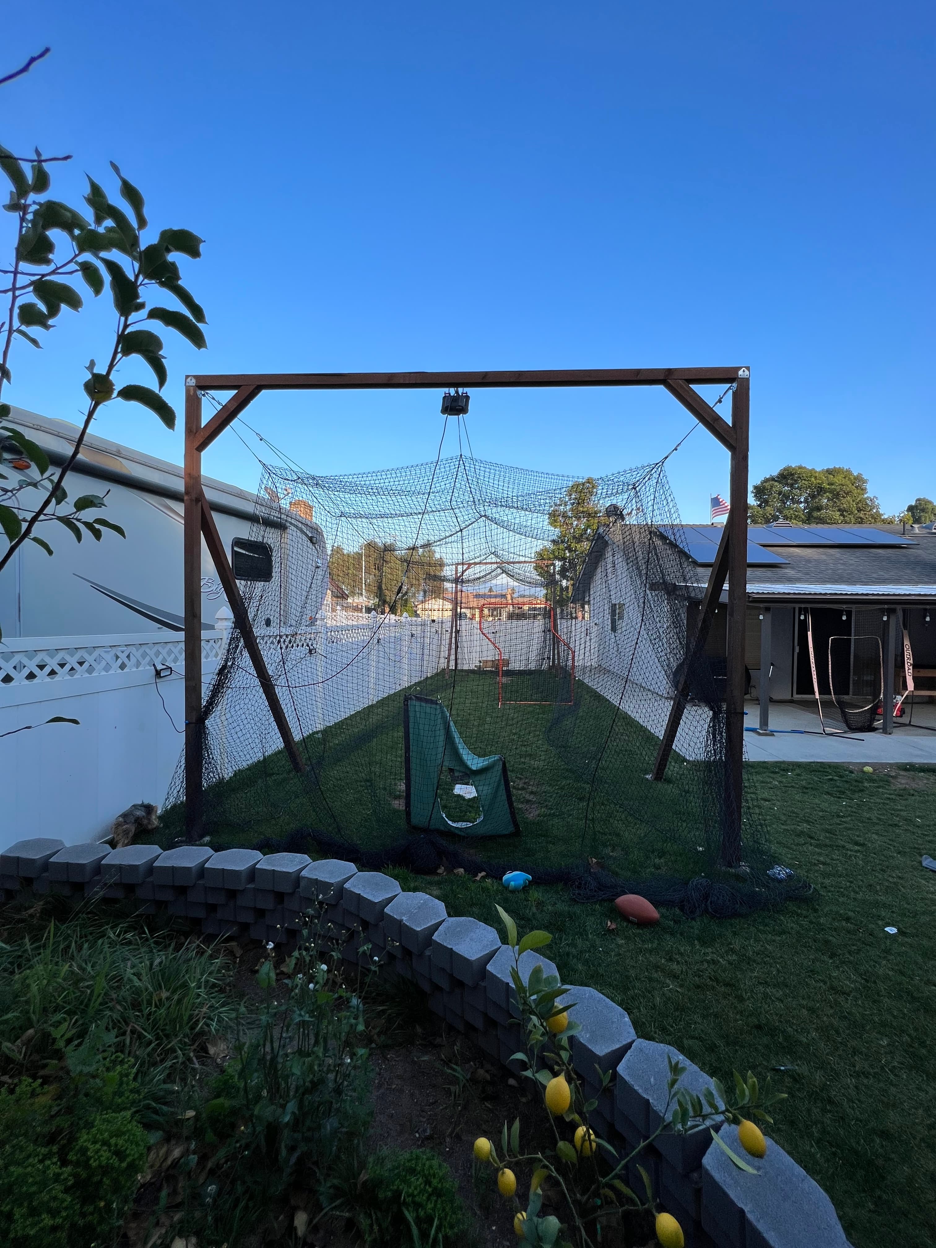 Outdoor Batting Cage in Santa Maria, CA — Lighted & Baseball - Batting cage rental in Santa Maria, CA