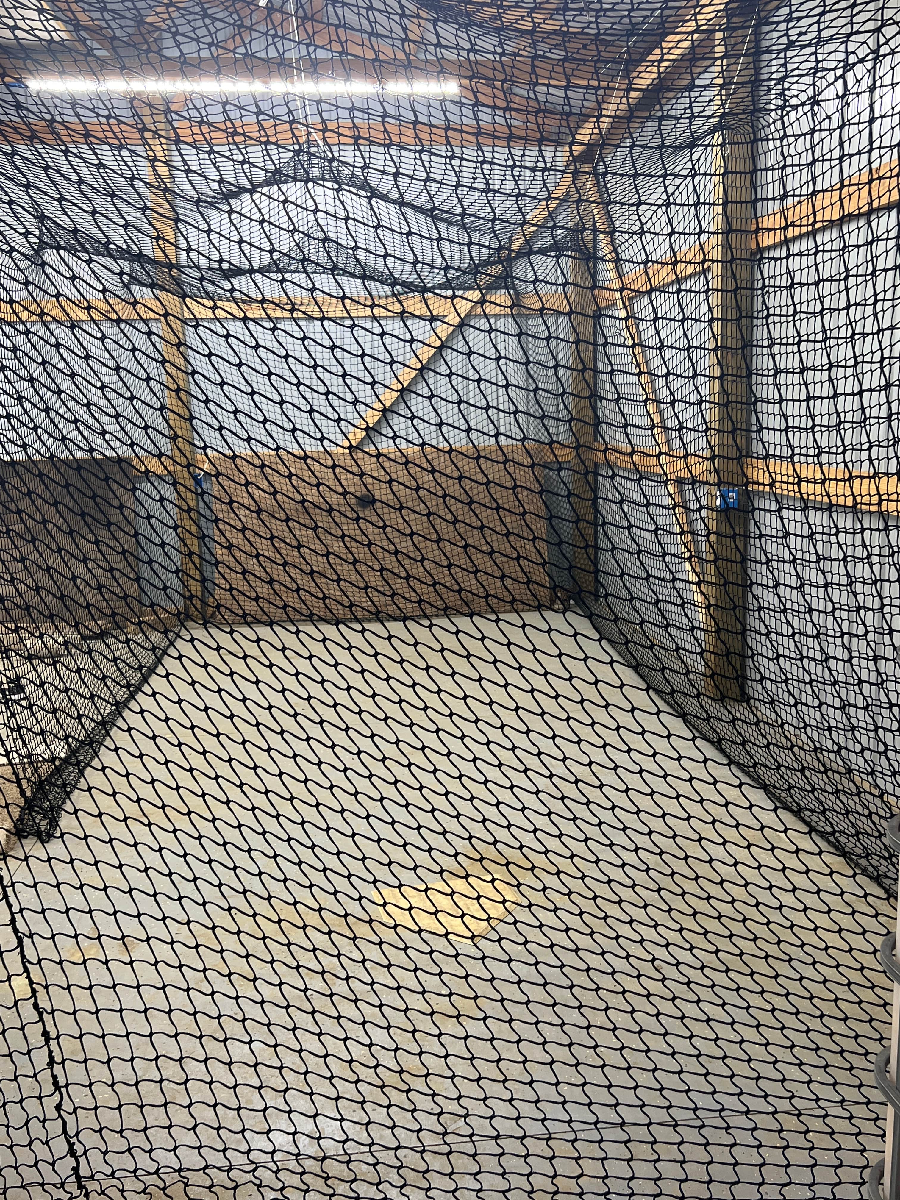 Covered Batting Cage in Lancaster, KY — Lighted & Baseball