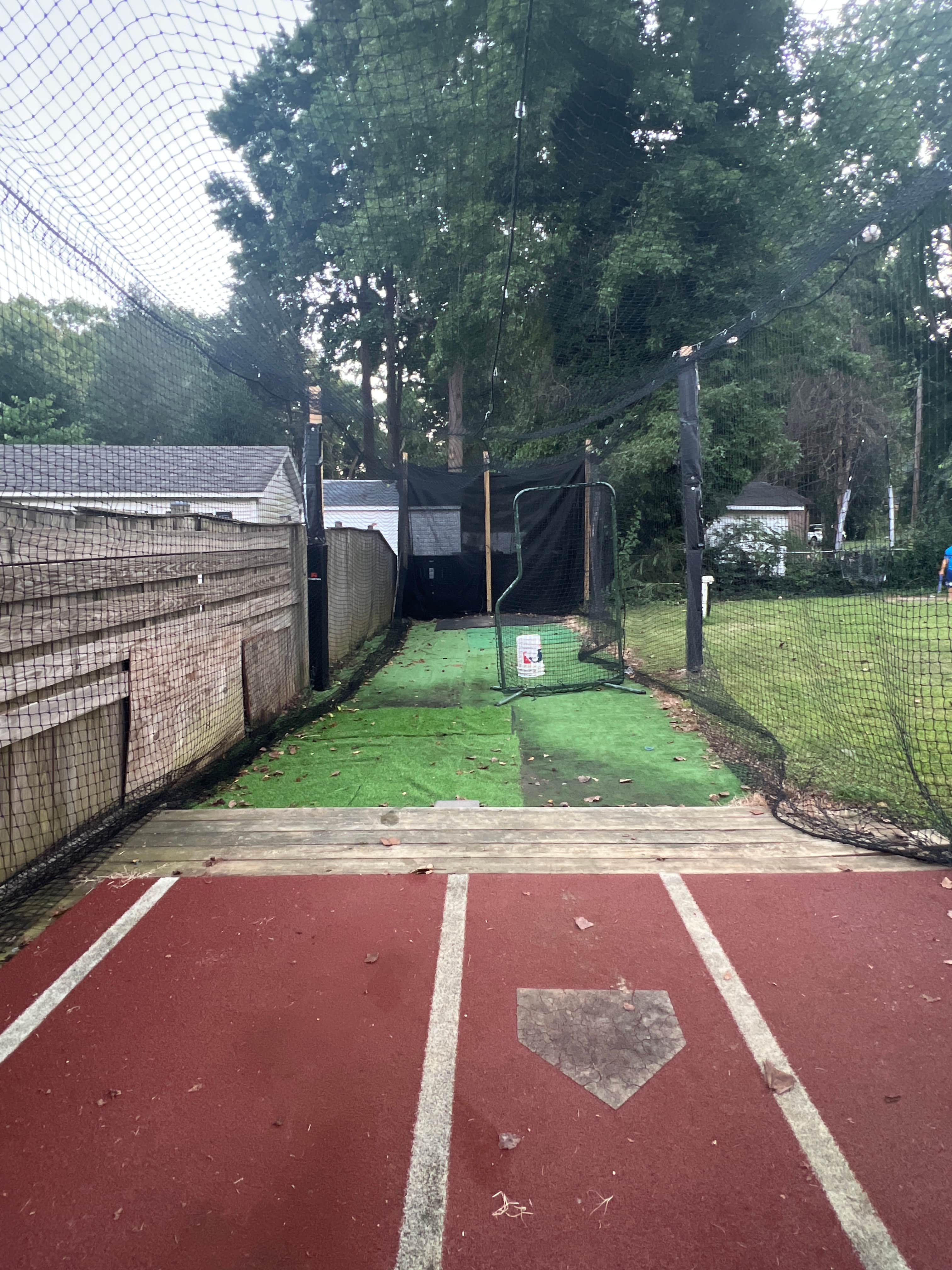 Outdoor Batting Cage in Edgewater, MD — Turf & Baseball