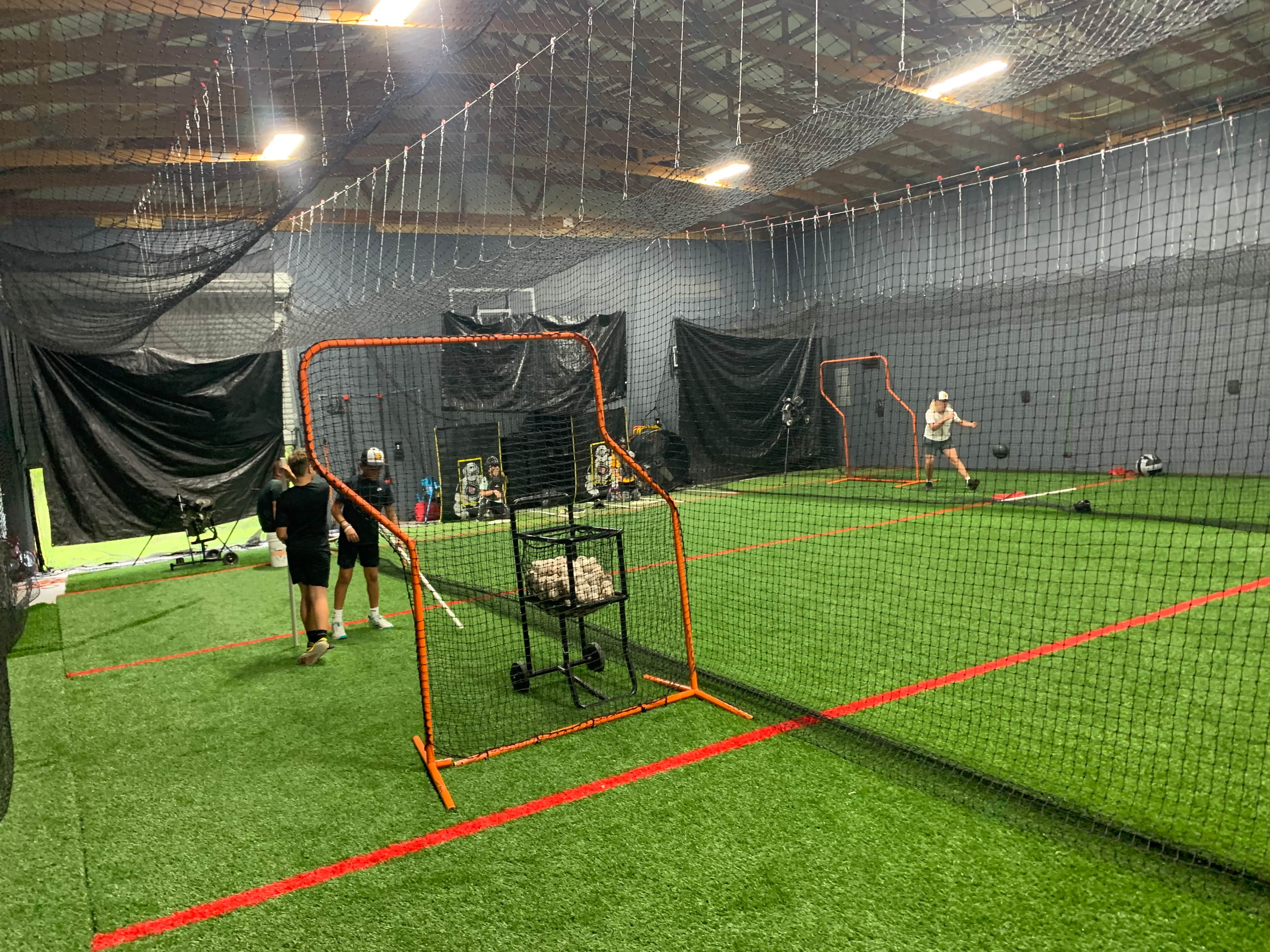 Covered Batting Cage in Lebanon, TN — Pitching Machine & Lighted
