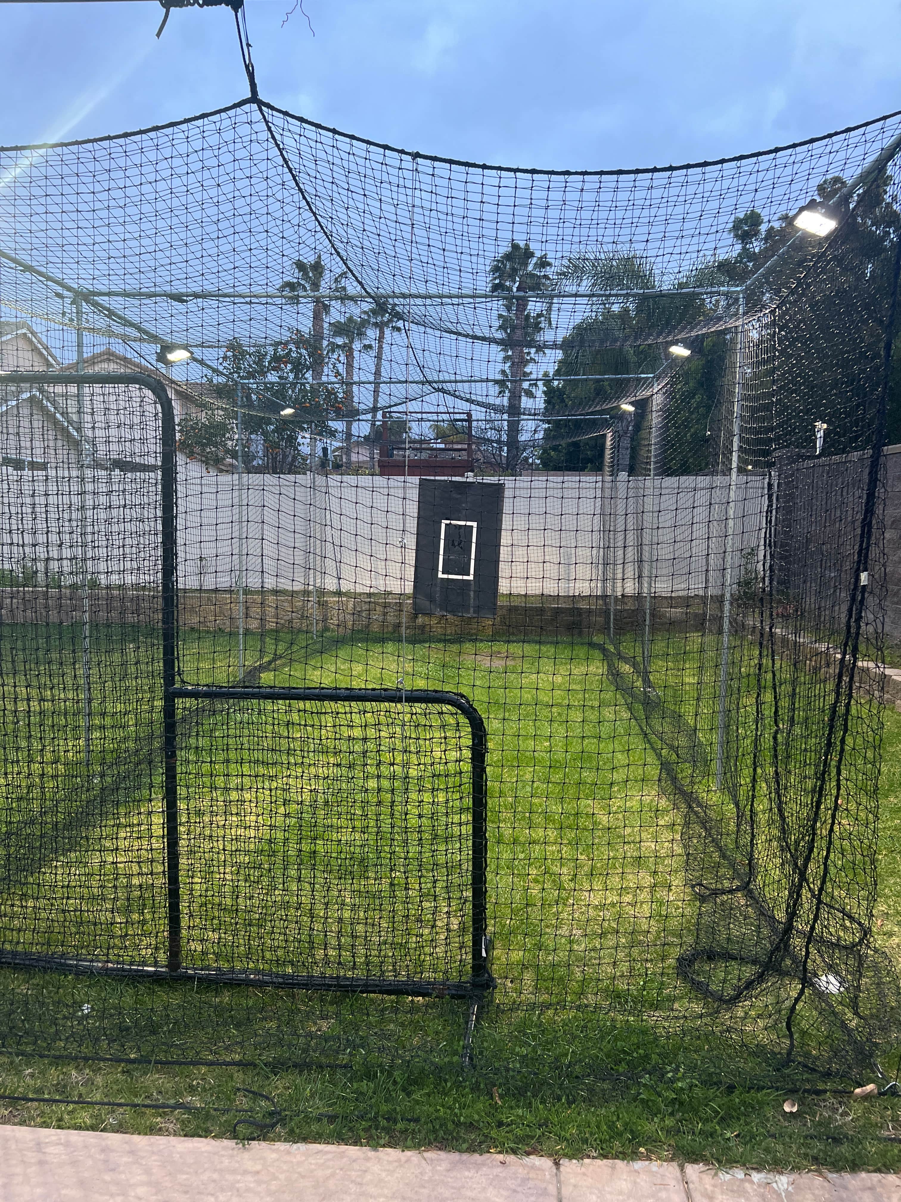Outdoor Batting Cage in Chula Vista, CA — Lighted & Baseball photo 2