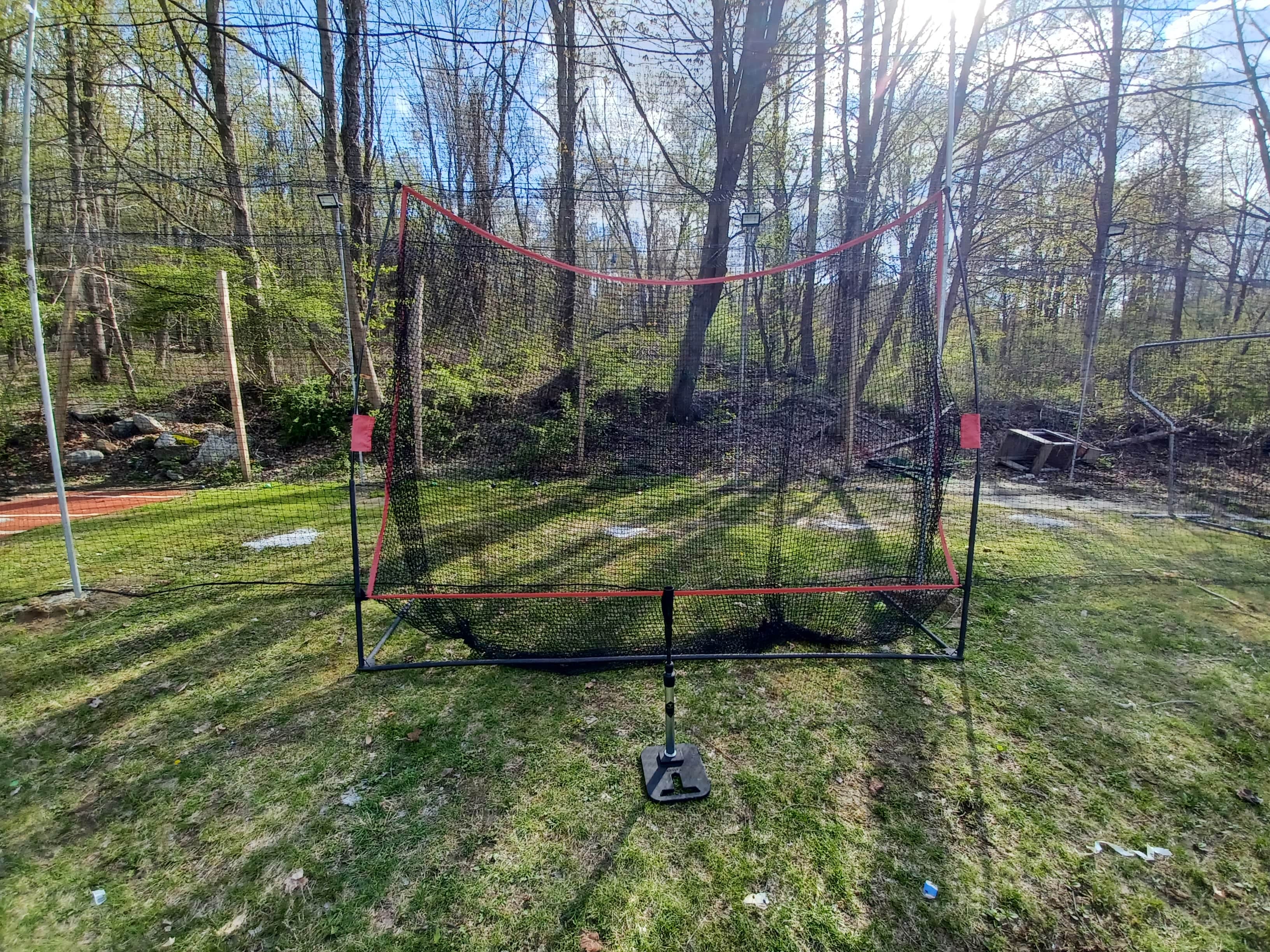 Outdoor Batting Cage in Holmes, NY — Pitching Machine & Lighted