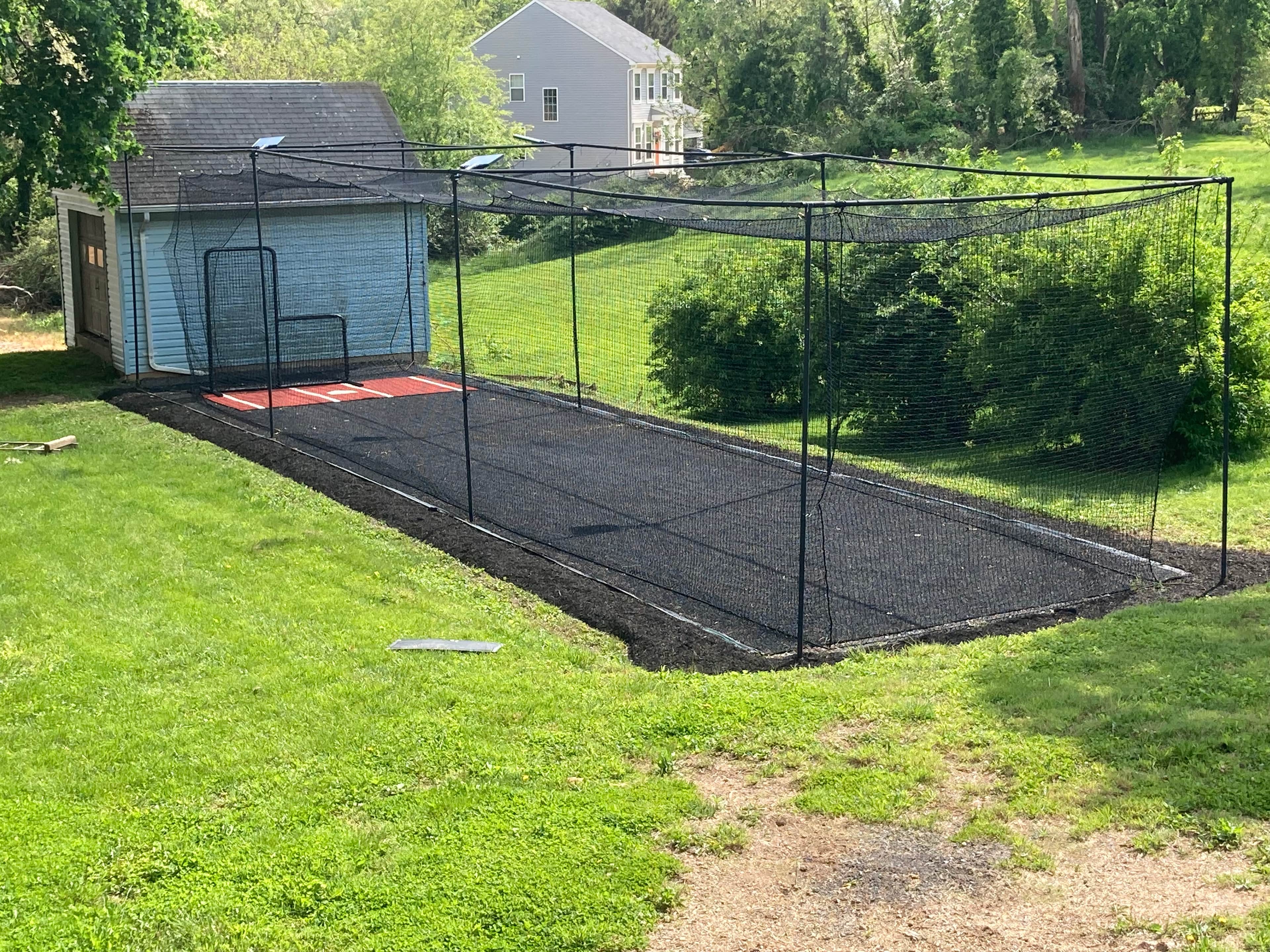 Outdoor Batting Cage in Westminster, MD — Lighted & Turf photo 2