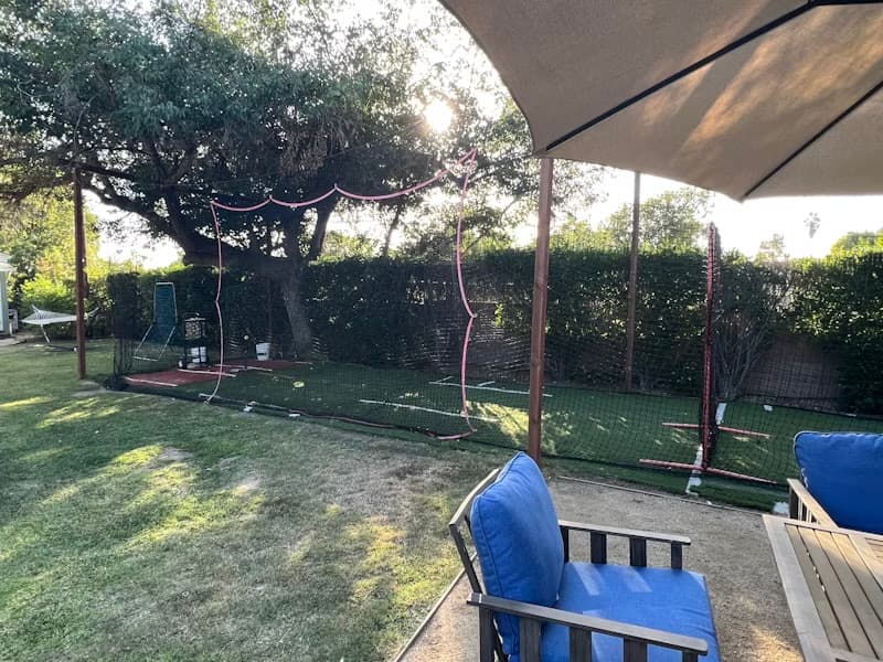 Outdoor Batting Cage in Pasadena, CA — Pitching Machine & Turf - Batting cage rental in Pasadena, CA