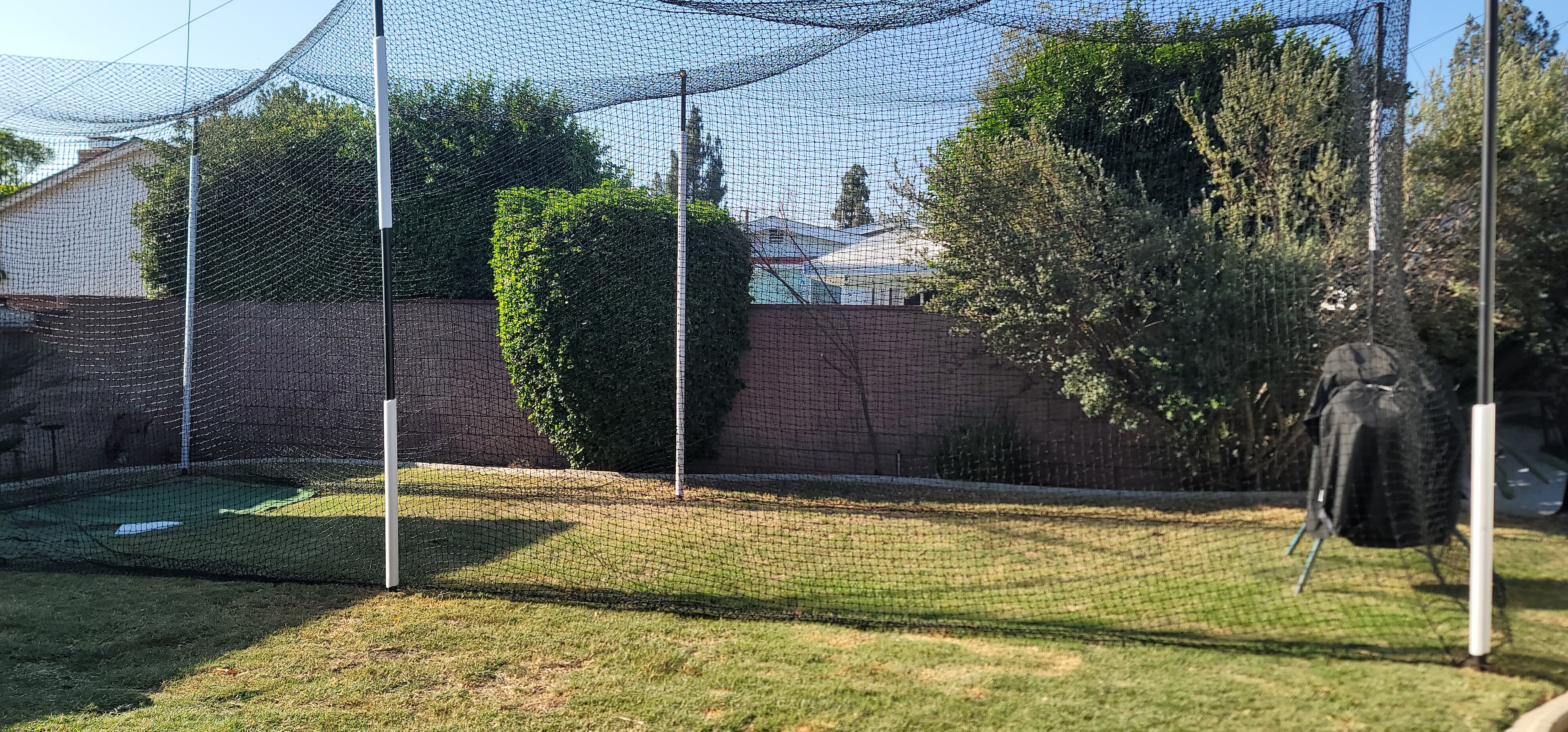 Outdoor Batting Cage in West Covina, CA — Pitching Machine & Lighted - Batting cage rental in West Covina, CA