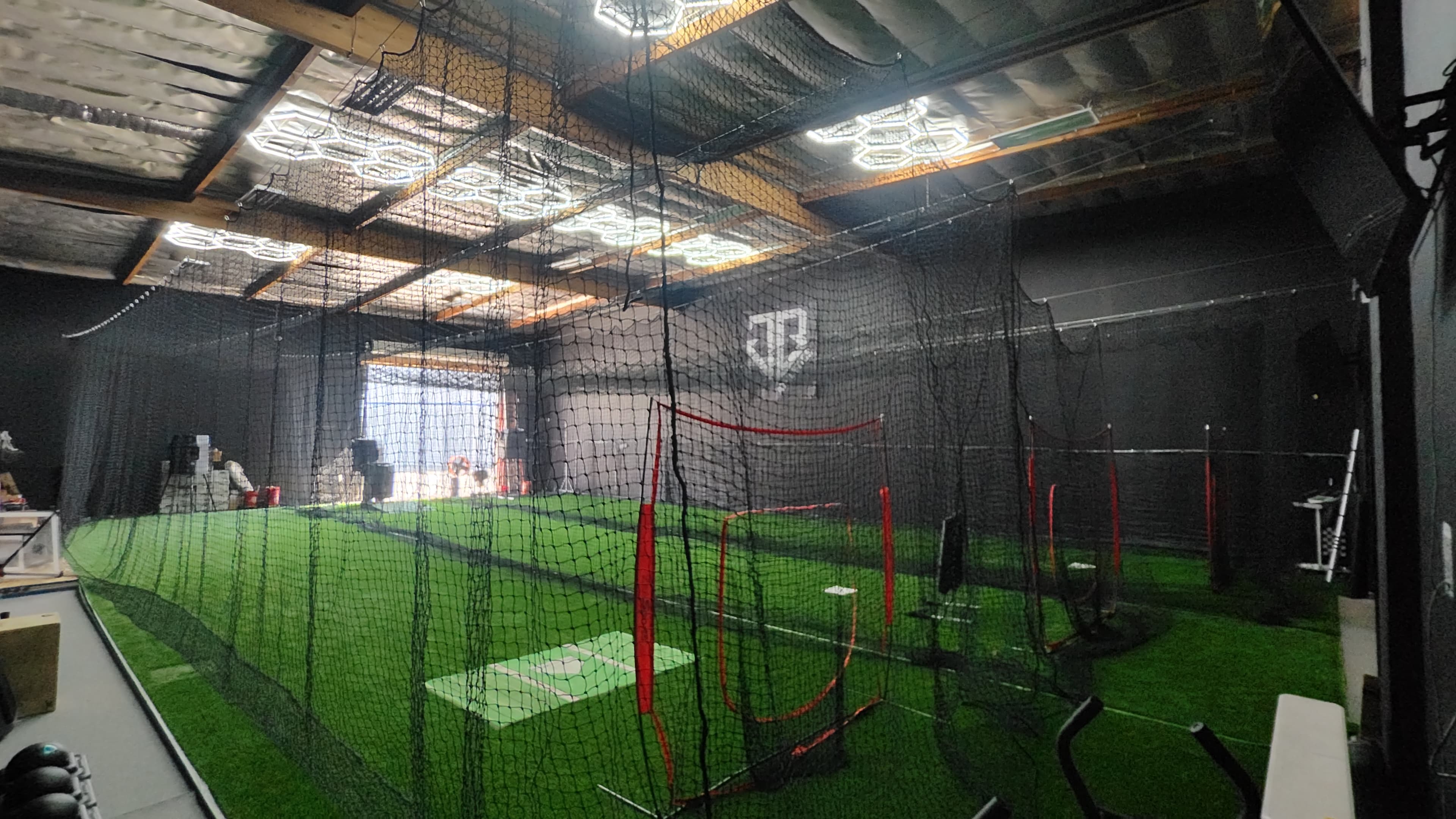 Covered Batting Cage in Pomona, CA — Pitching Machine & Lighted - Batting cage rental in Pomona, CA