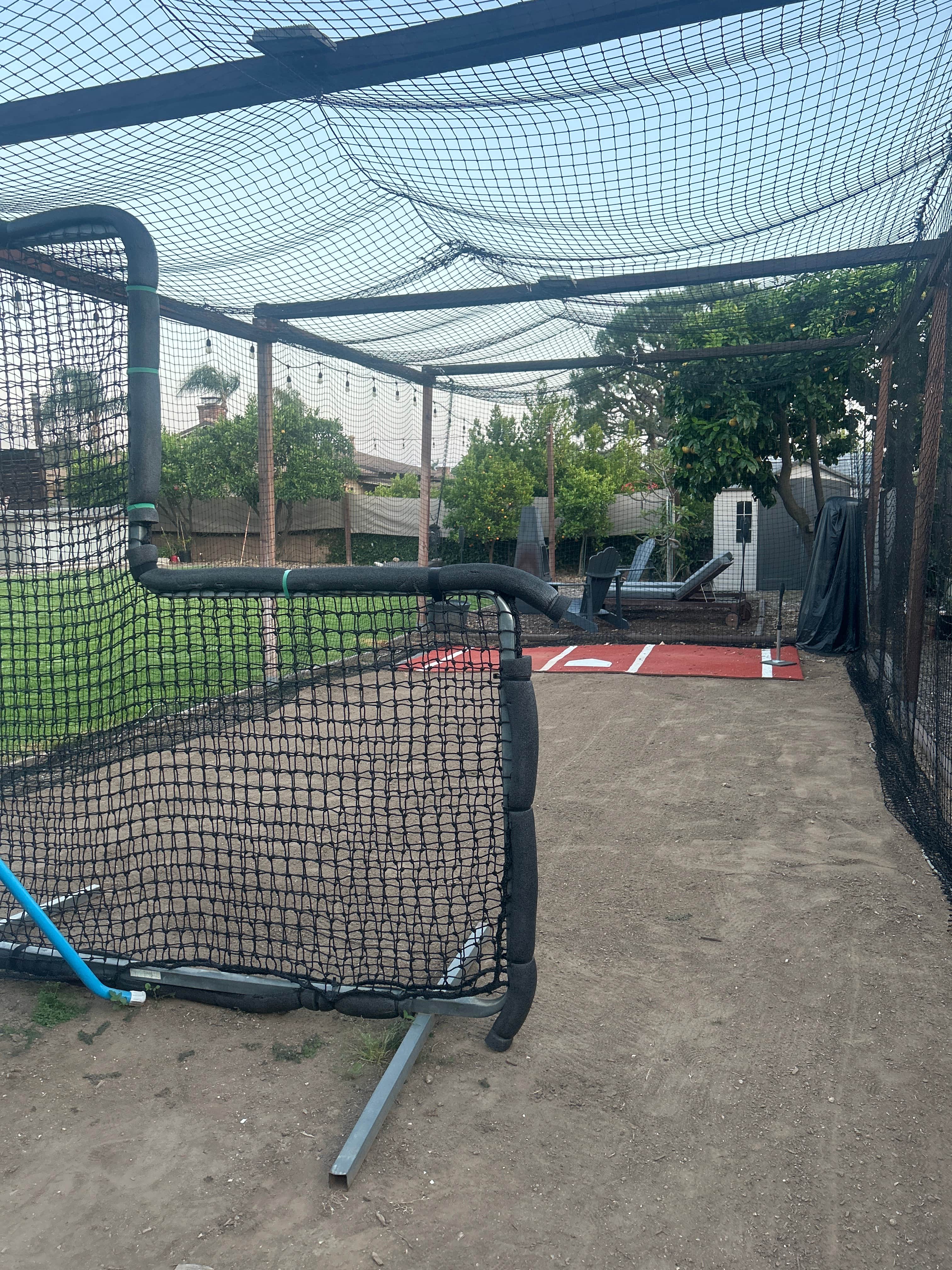 The Kapadia Estate Batting Cage and Pitching Mound in Claremont, CA - photo 3