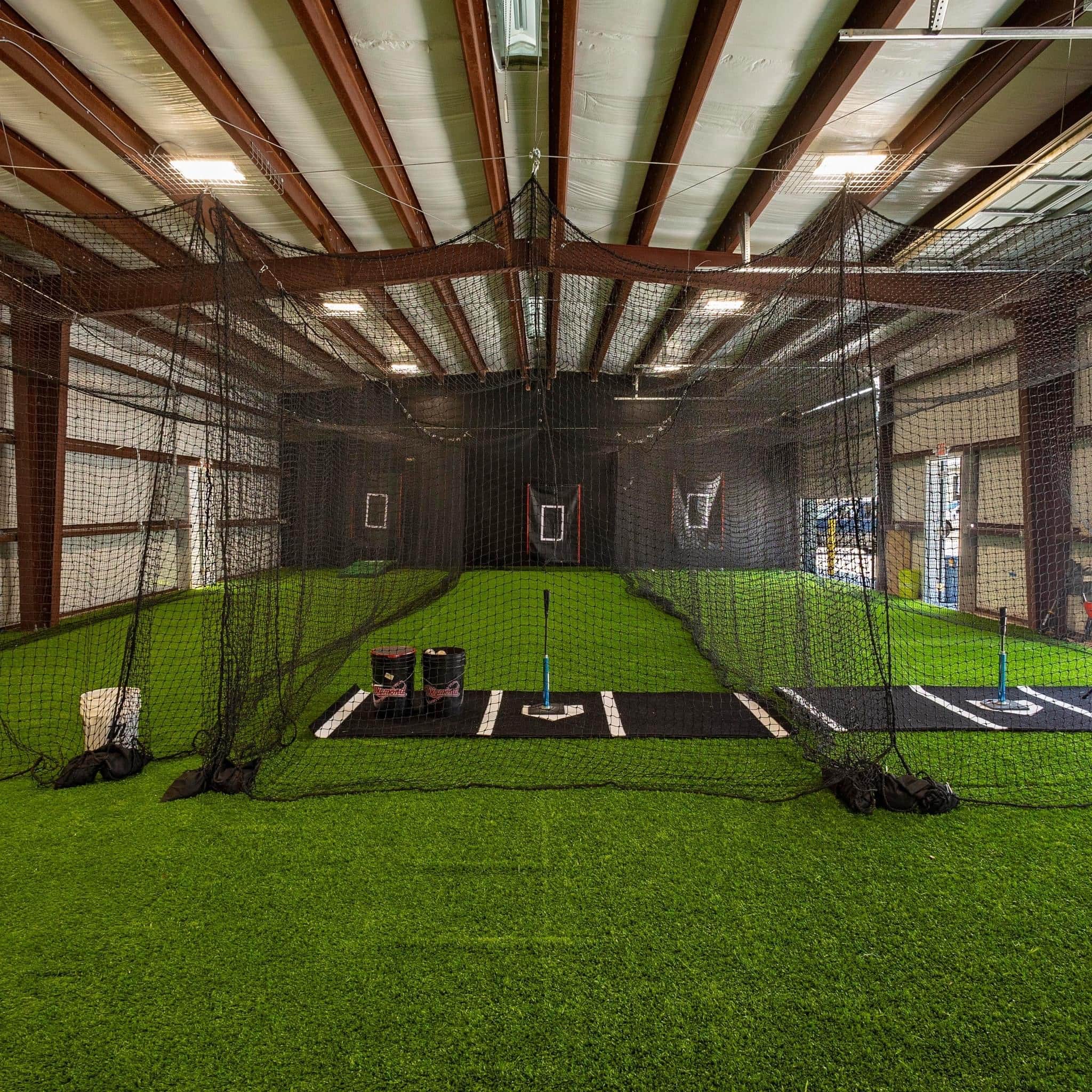 Covered Batting Cage in Corpus Christi, TX — Lighted & Turf