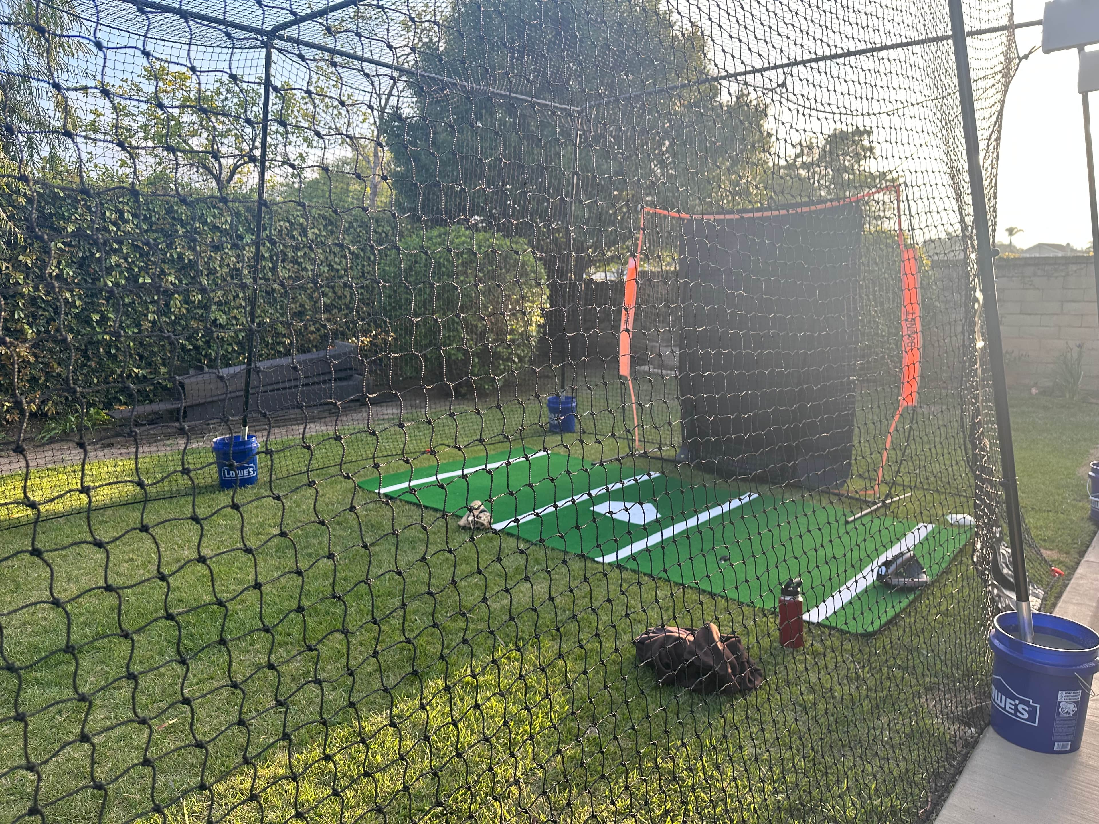Backyard Batting Cage - Bata Pitching Machine in Camarillo, CA