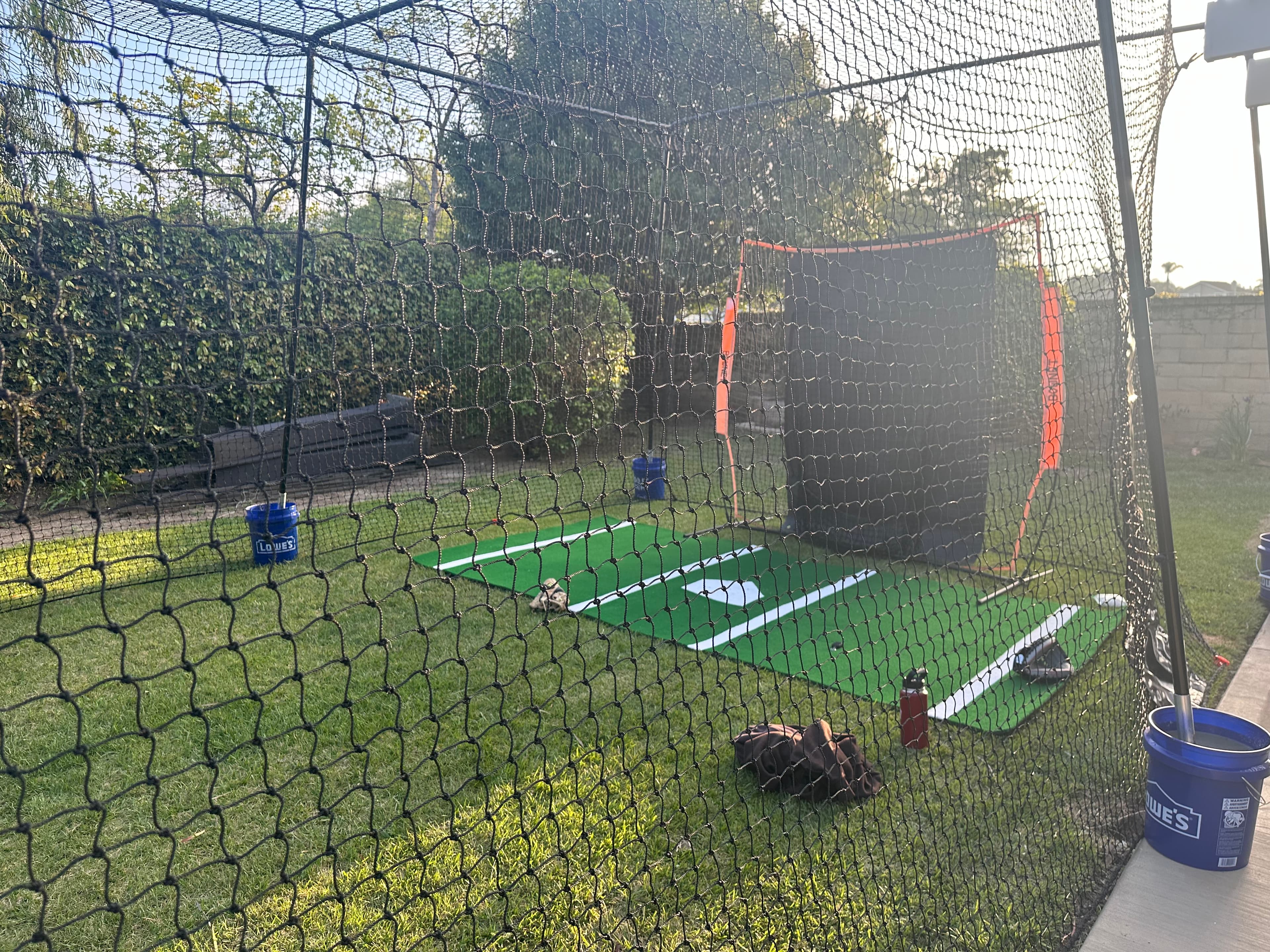 Backyard Batting Cage - Bata Pitching Machine in Camarillo, CA - Batting cage rental in Camarillo, CA