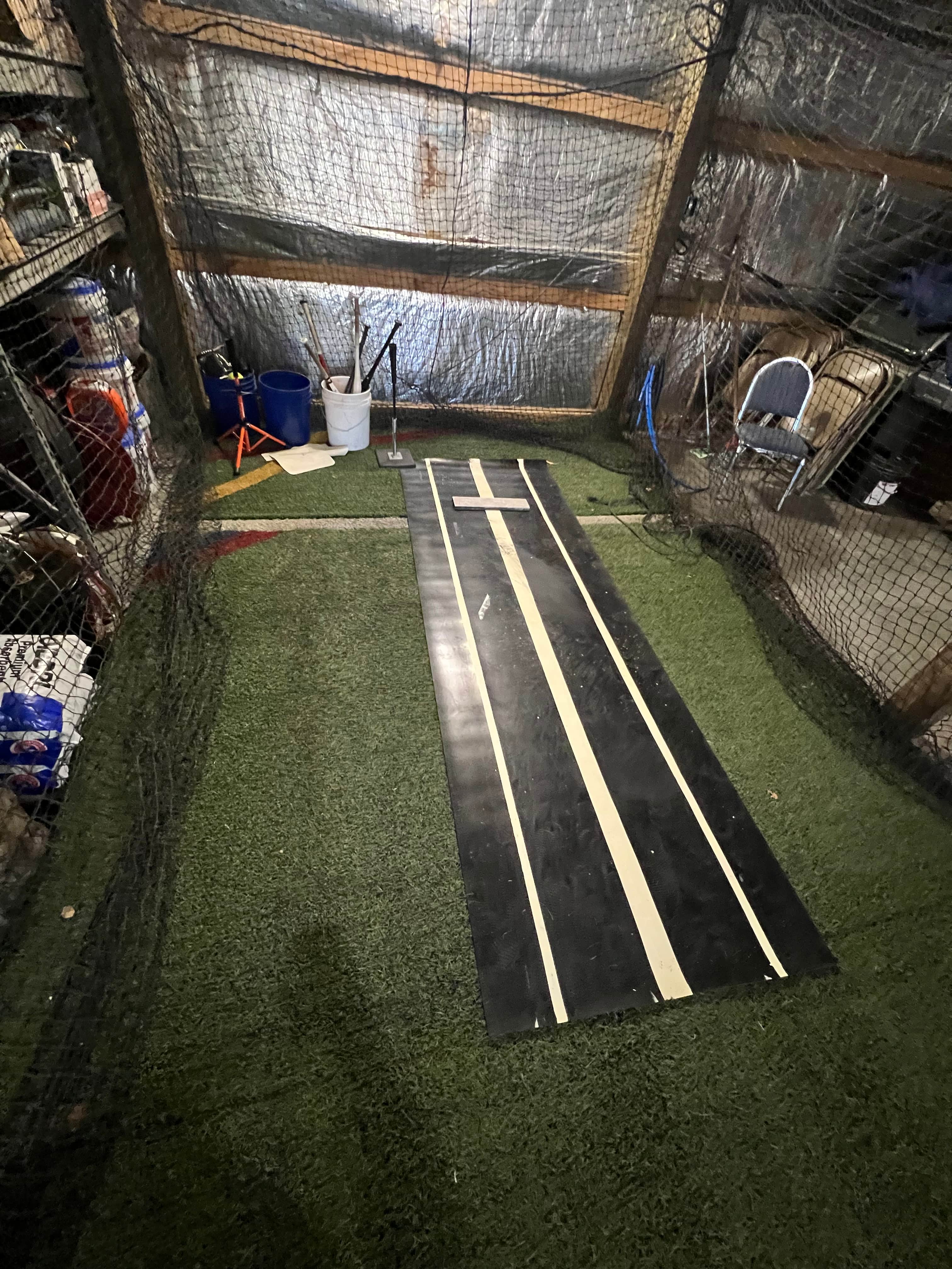 Covered Batting Cage in Mechanicsville, MD — Lighted & Turf