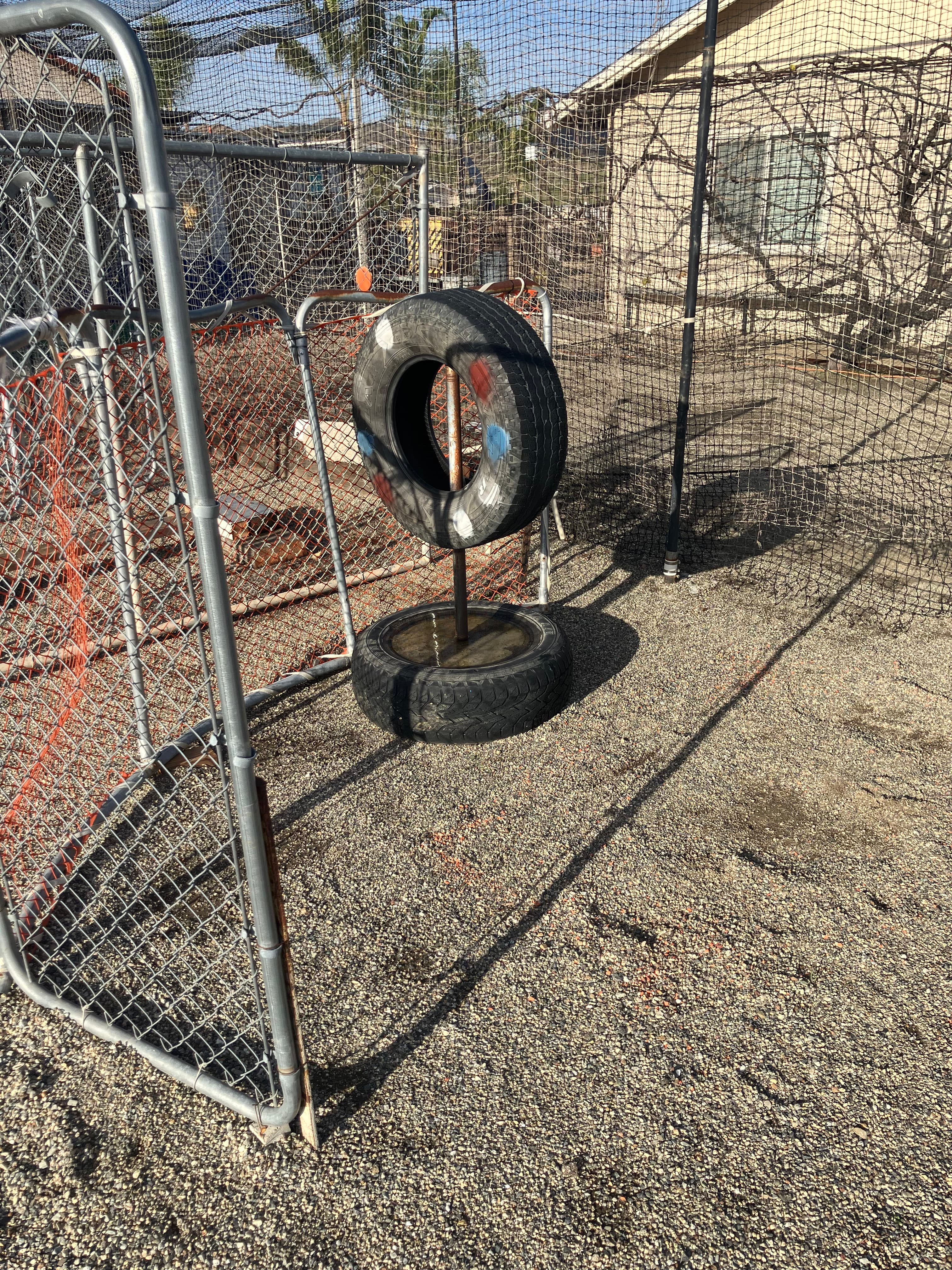Outdoor Batting Cage in Canyon Lake, CA — Pitching Machine & Baseball - Batting cage rental in Canyon Lake, CA