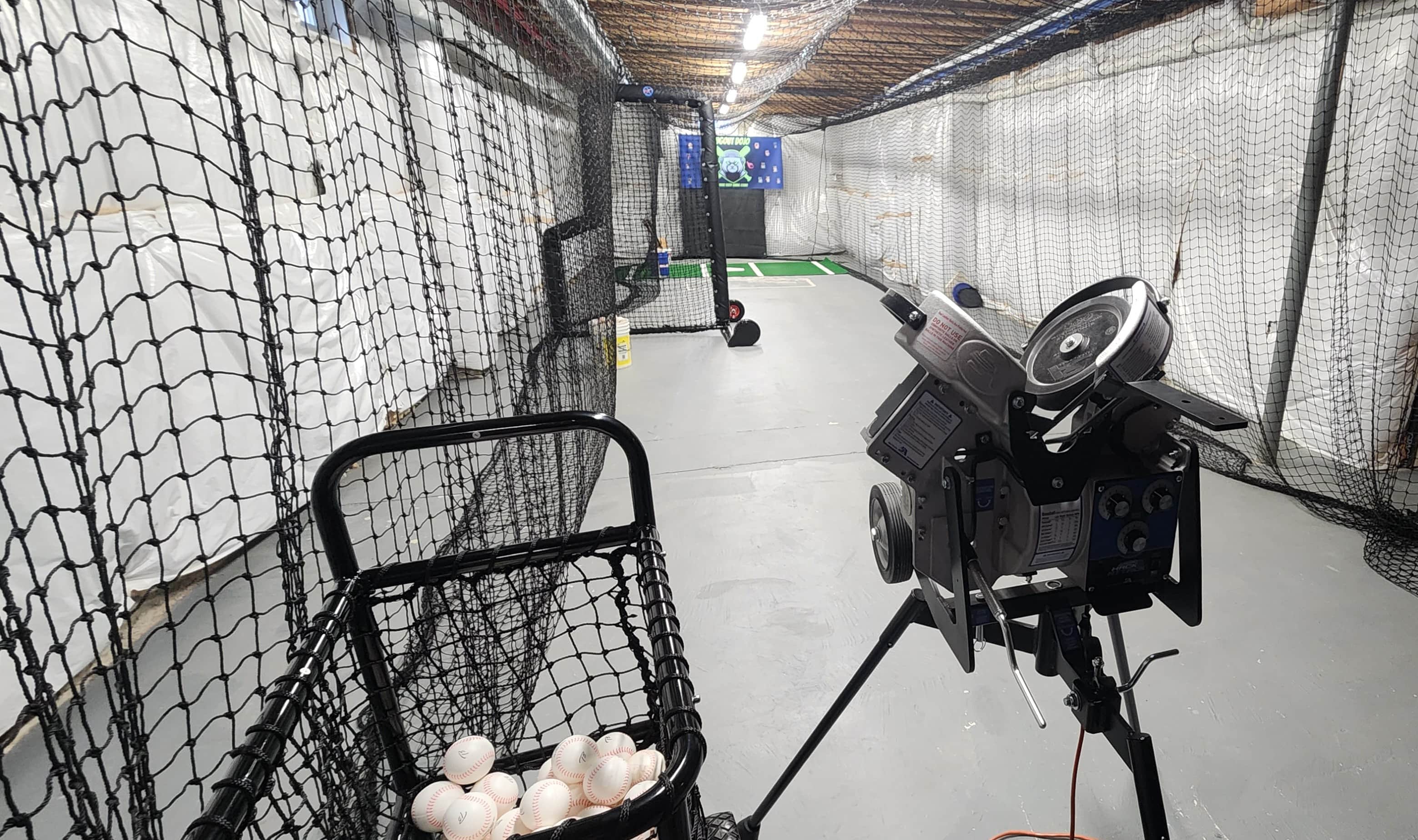 Indoor Batting Cage Tunnel for Rent in Central NJ in Robbinsville Twp, NJ