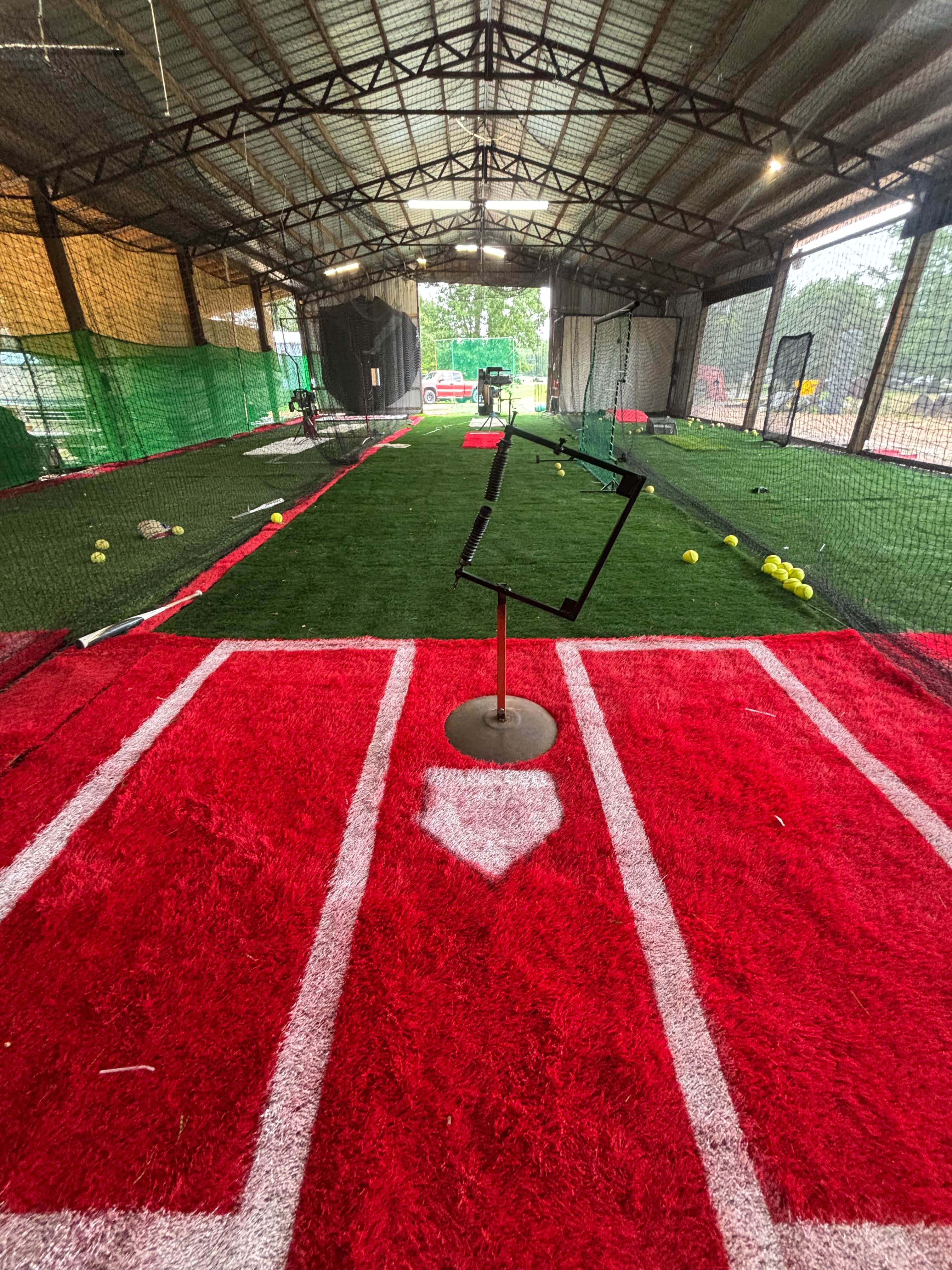 Barn built athletics cage 2 Batting Cage in Cascilla, MS photo 2