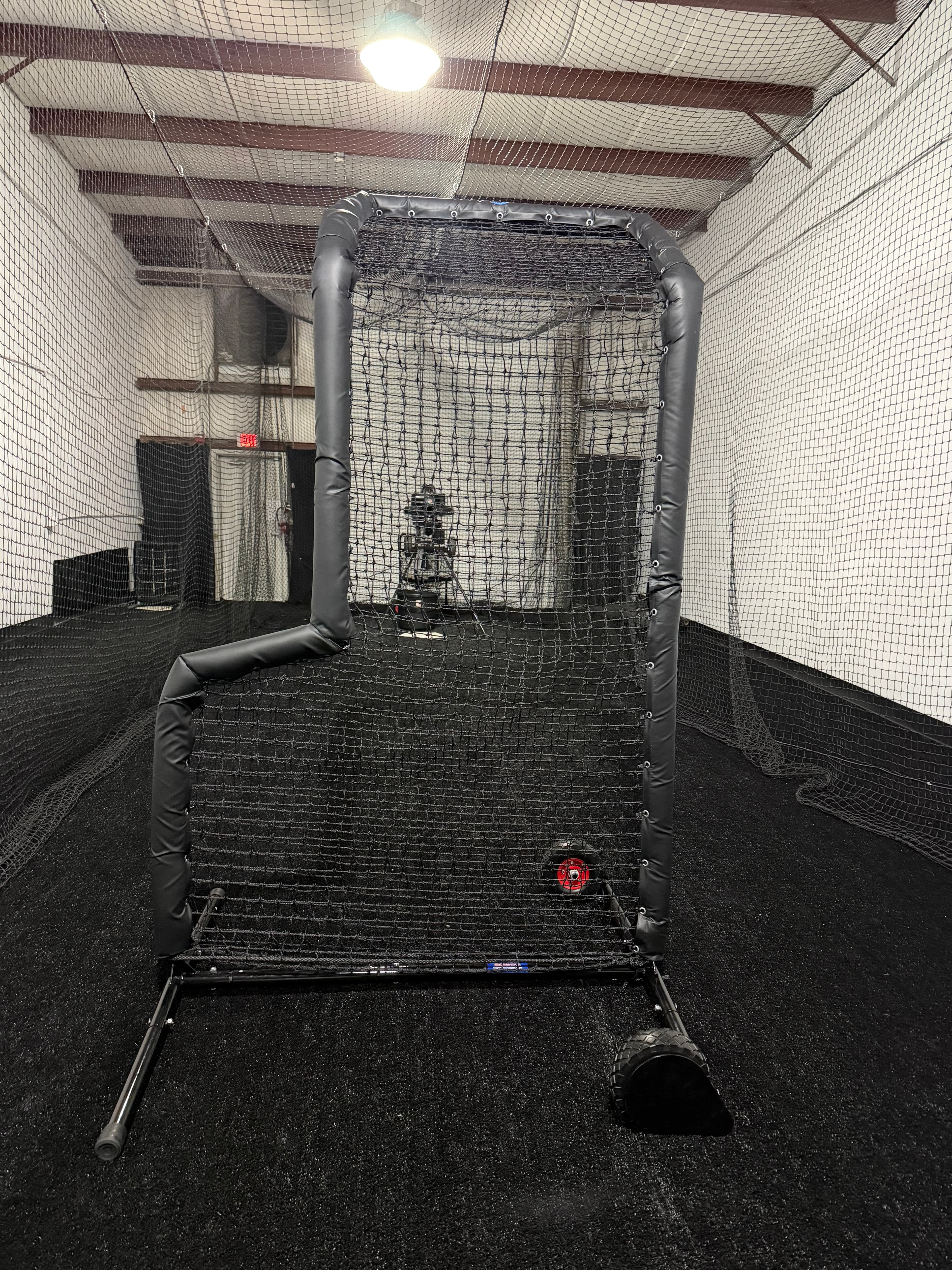 Indoor batting cage in Sarasota, FL