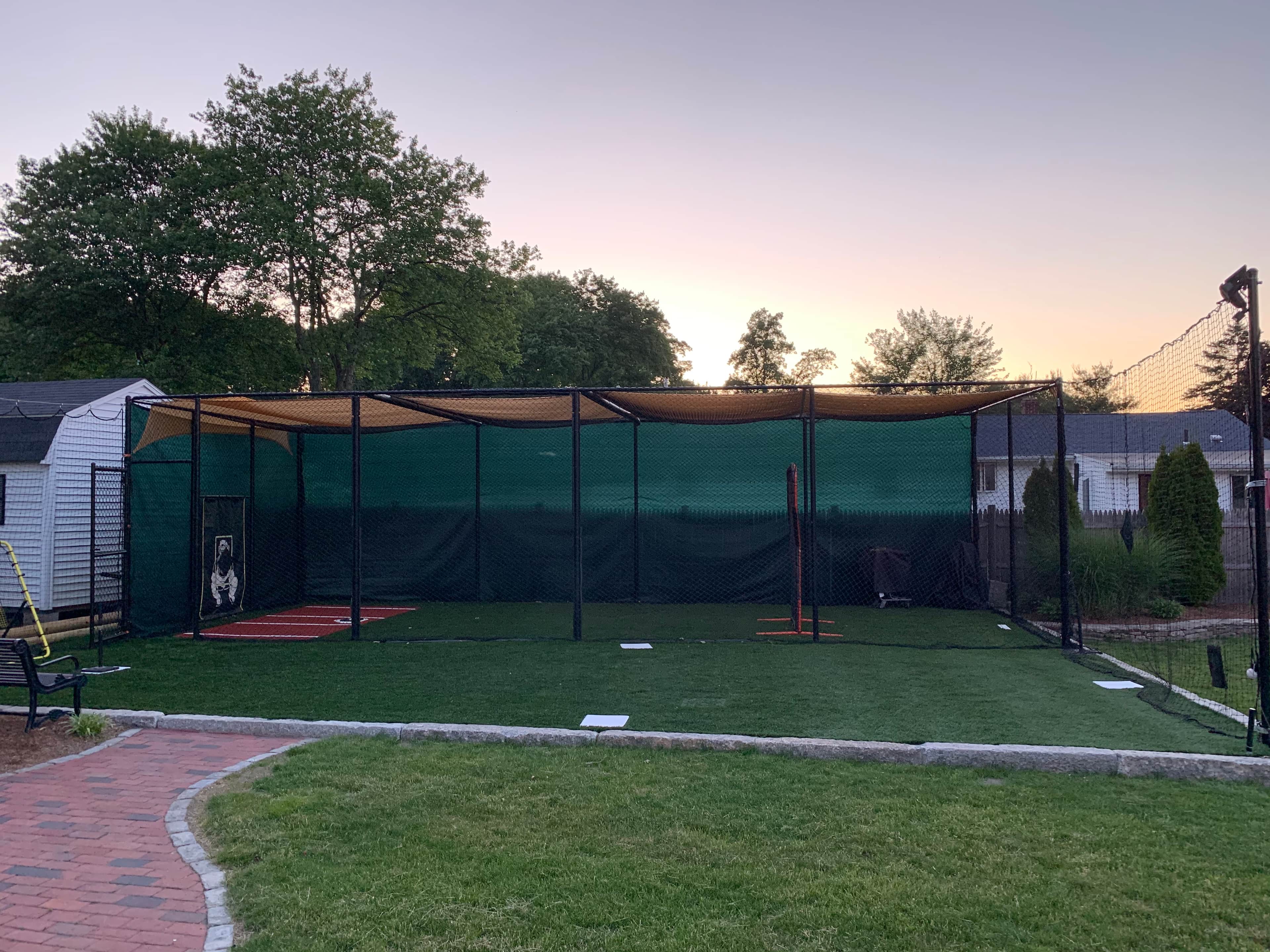 Outdoor Batting Cage in Braintree, MA — Turf & Baseball - photo 3