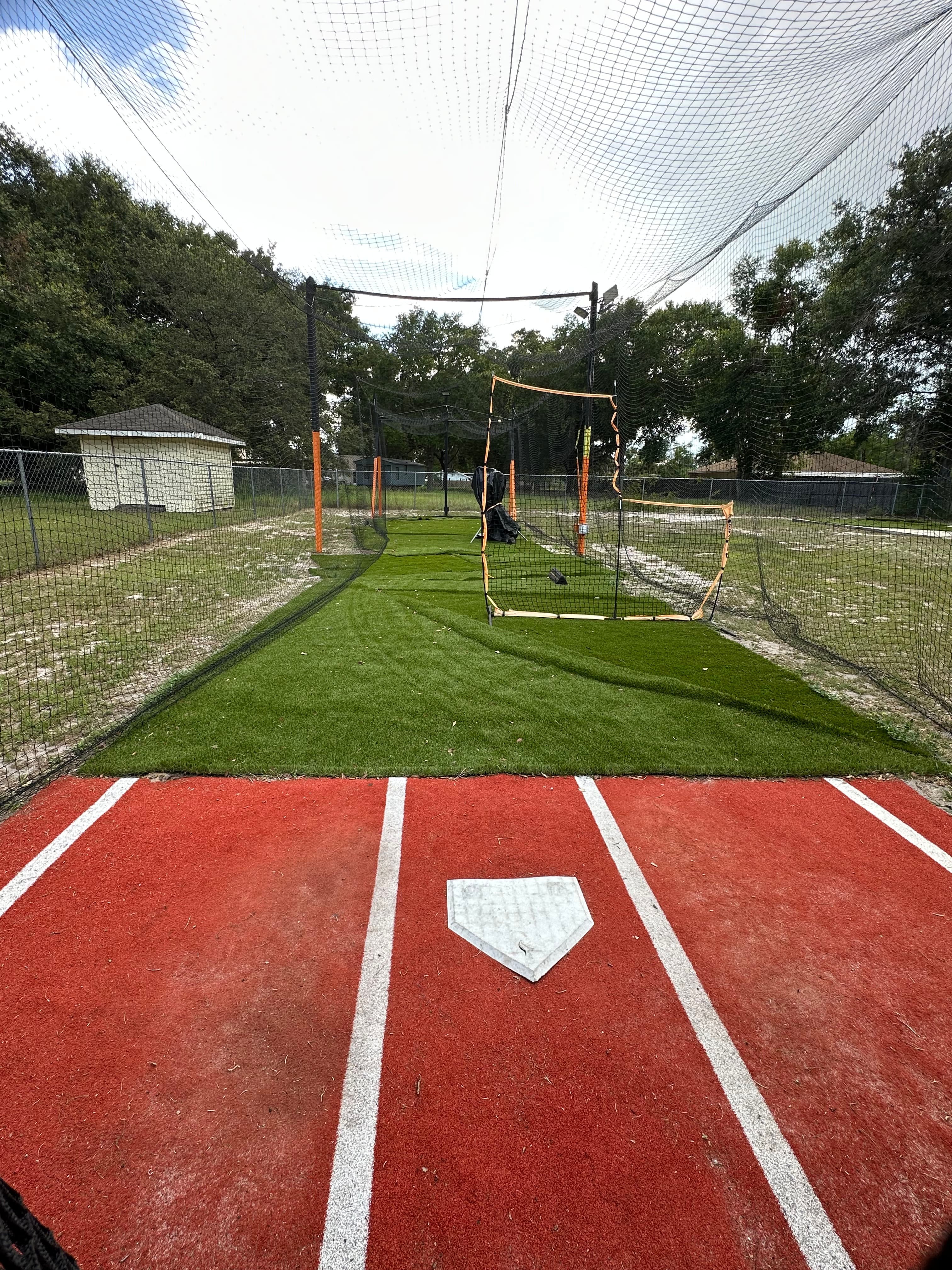 Outdoor Batting Cage in St. Cloud, FL — Lighted & Baseball - photo 1